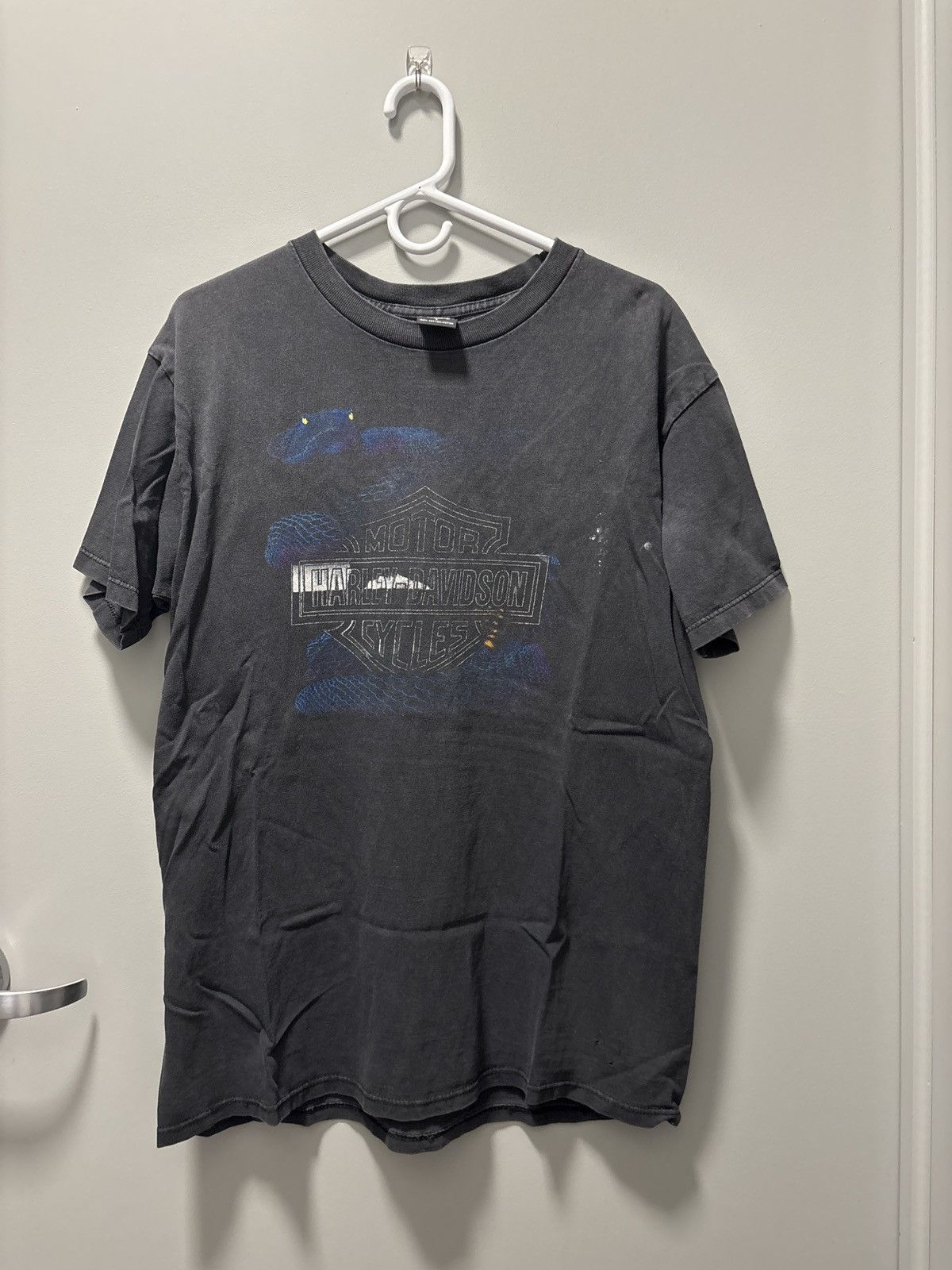 Harley Davidson × Vintage Harley Davidson Vintage Tee Montana Size US L / EU 52-54 / 3 - 2 Thumbnail