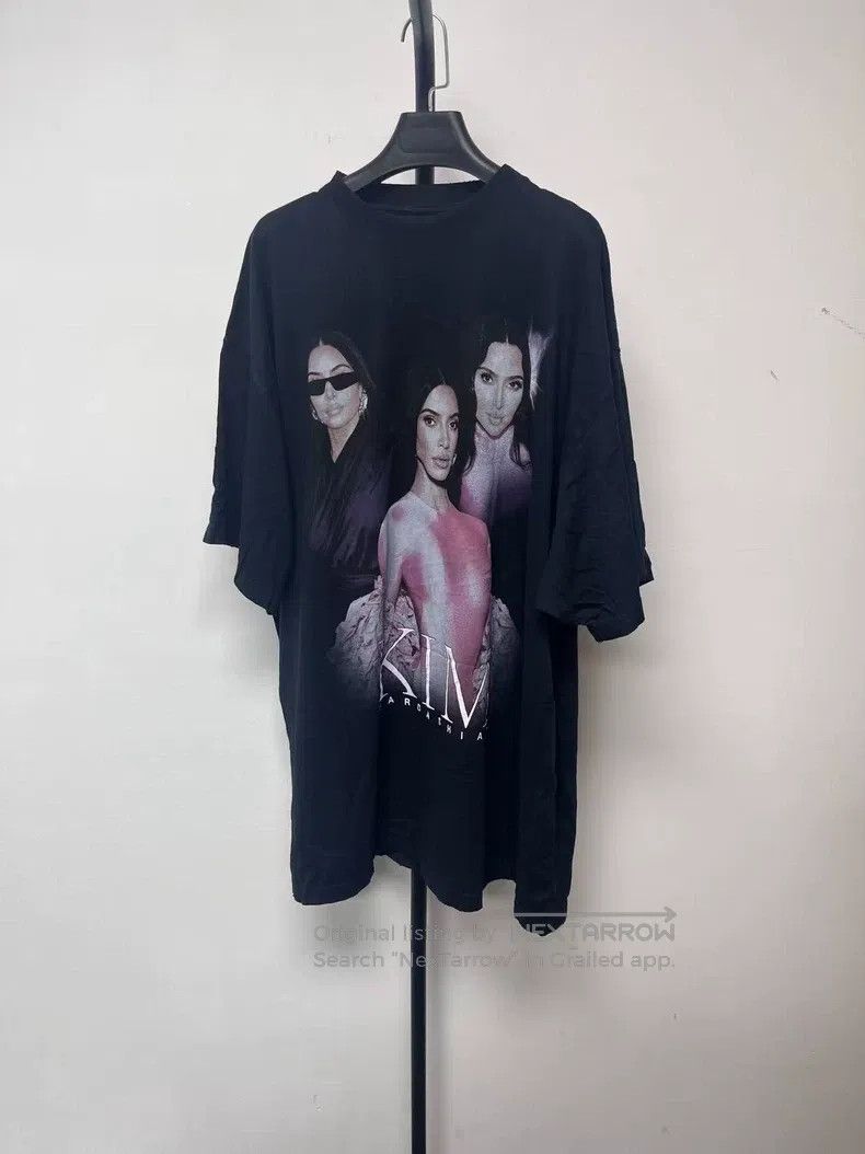 Balenciaga Letter round neck short sleeve