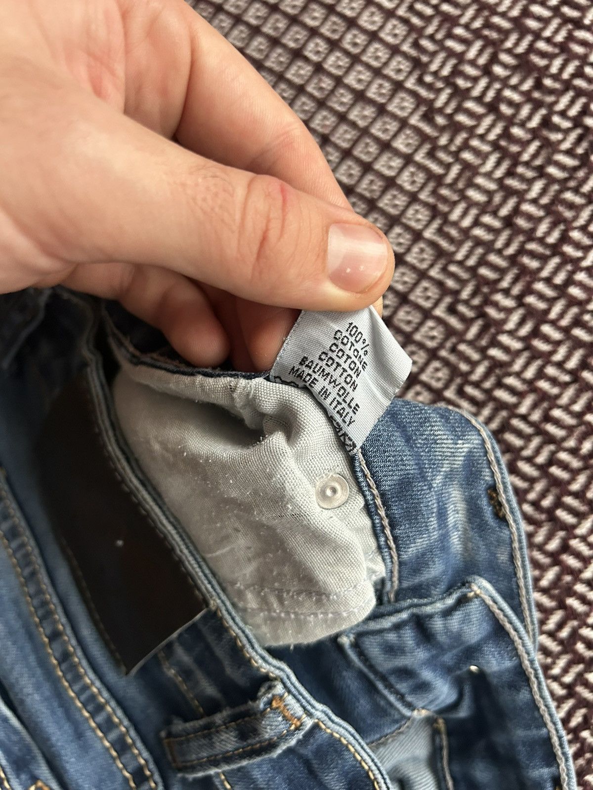 Diesel Vintage Diesel Distressed Denim Jeans Faded Washed Size W32 Size US 32 / EU 48 - 14 Thumbnail