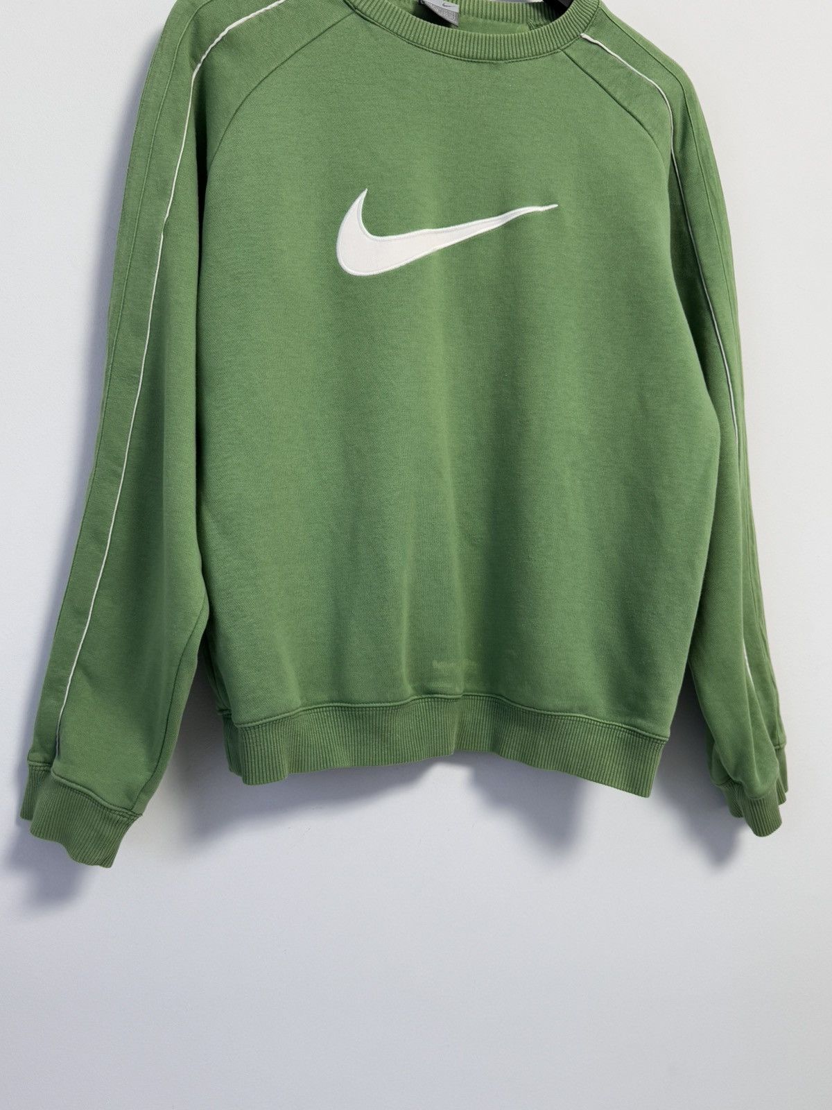 Vintage Nike Vintage Sweatshirt 90’s Big Swoosh Y2K style Size US S / EU 44-46 / 1 - 3 Thumbnail