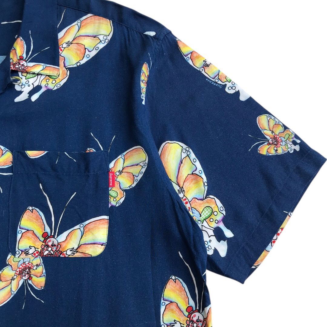 Supreme Supreme Gonz Butterfly Rayon Shirt Size US XL / EU 56 / 4 - 4 Thumbnail