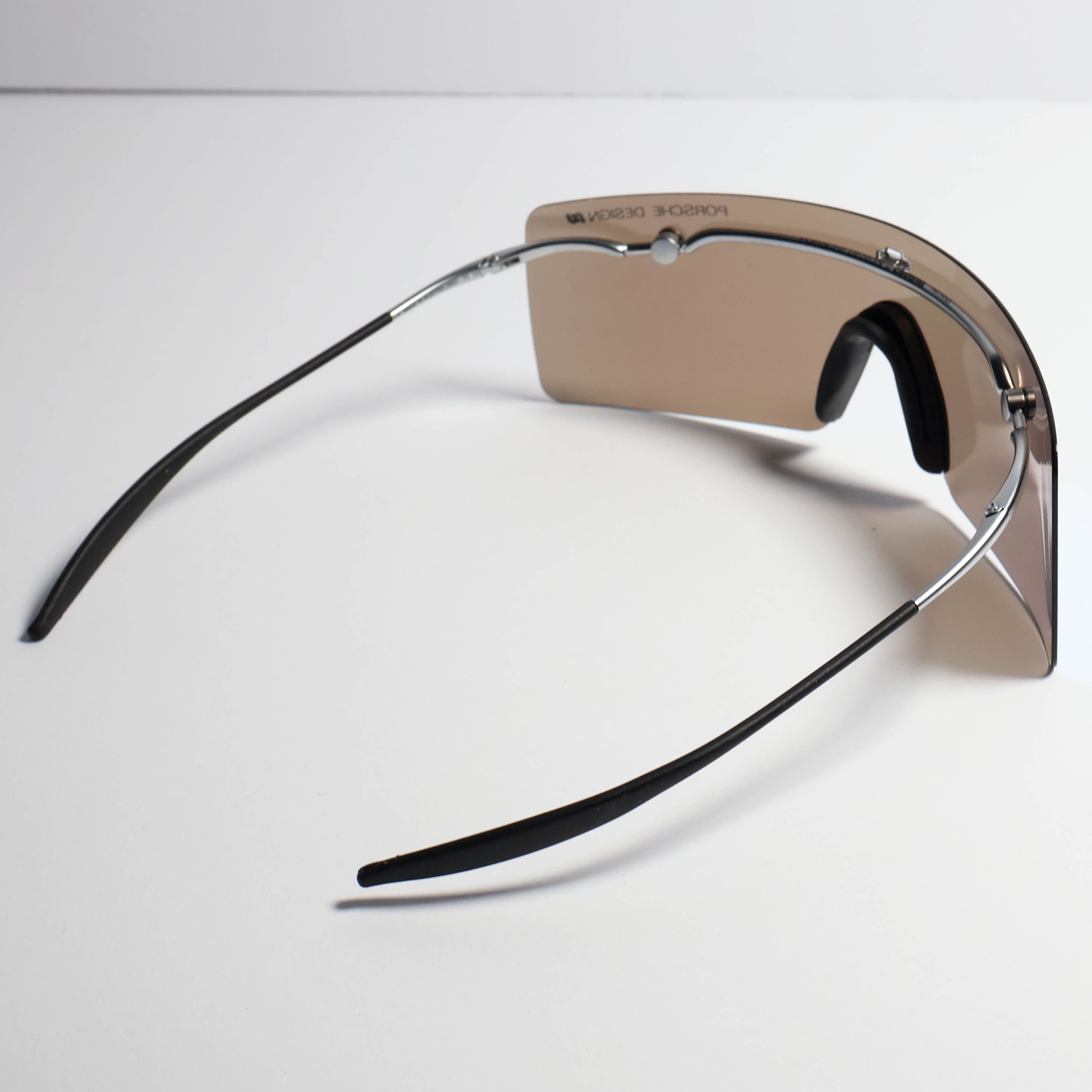 Porsche Design Rare Porsche Design By Carrera Foldable Shield Sunglasses Size ONE SIZE - 13 Thumbnail