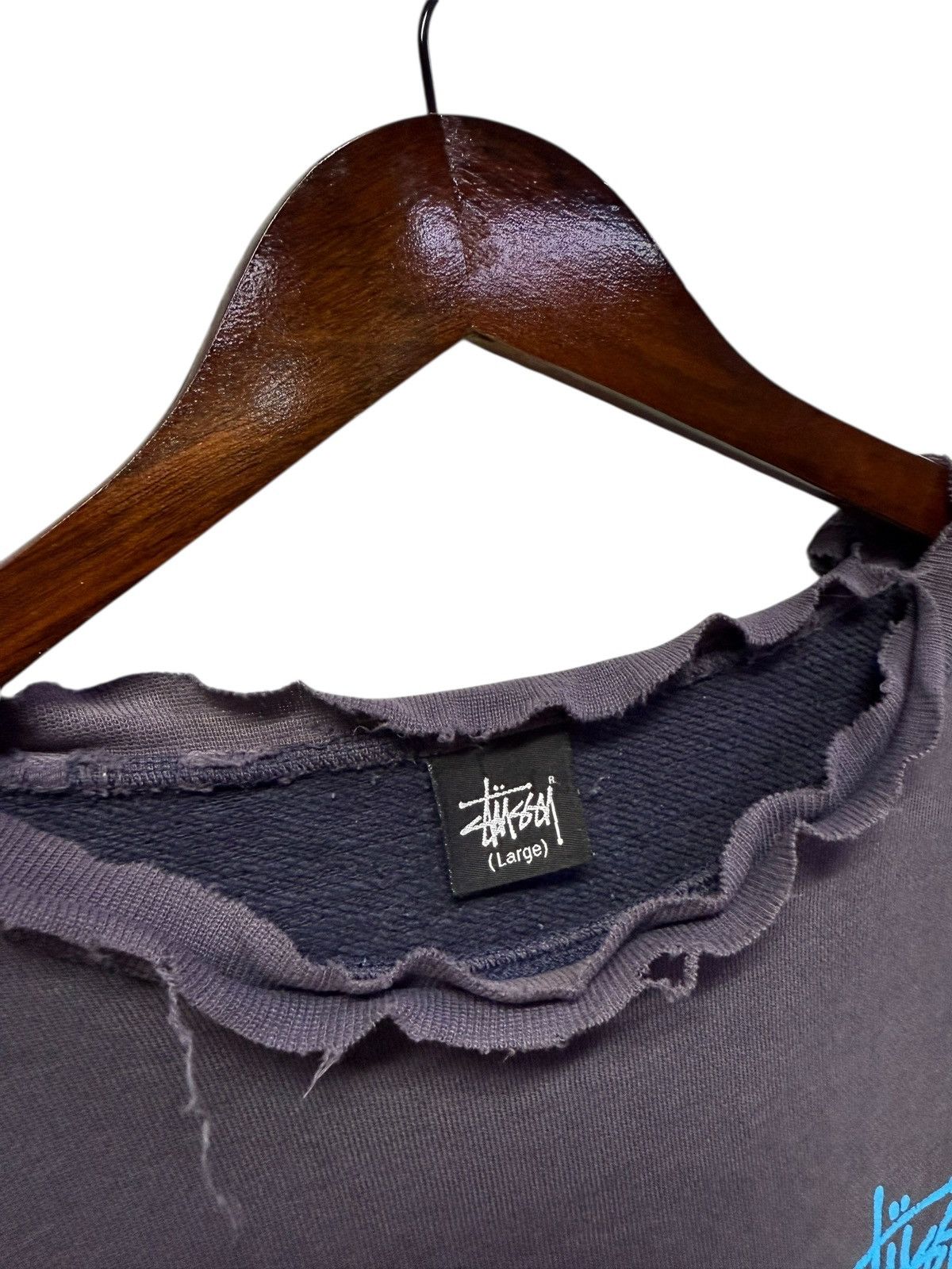 Stussy Thrashed Distressed stussy Size US L / EU 52-54 / 3 - 5 Thumbnail