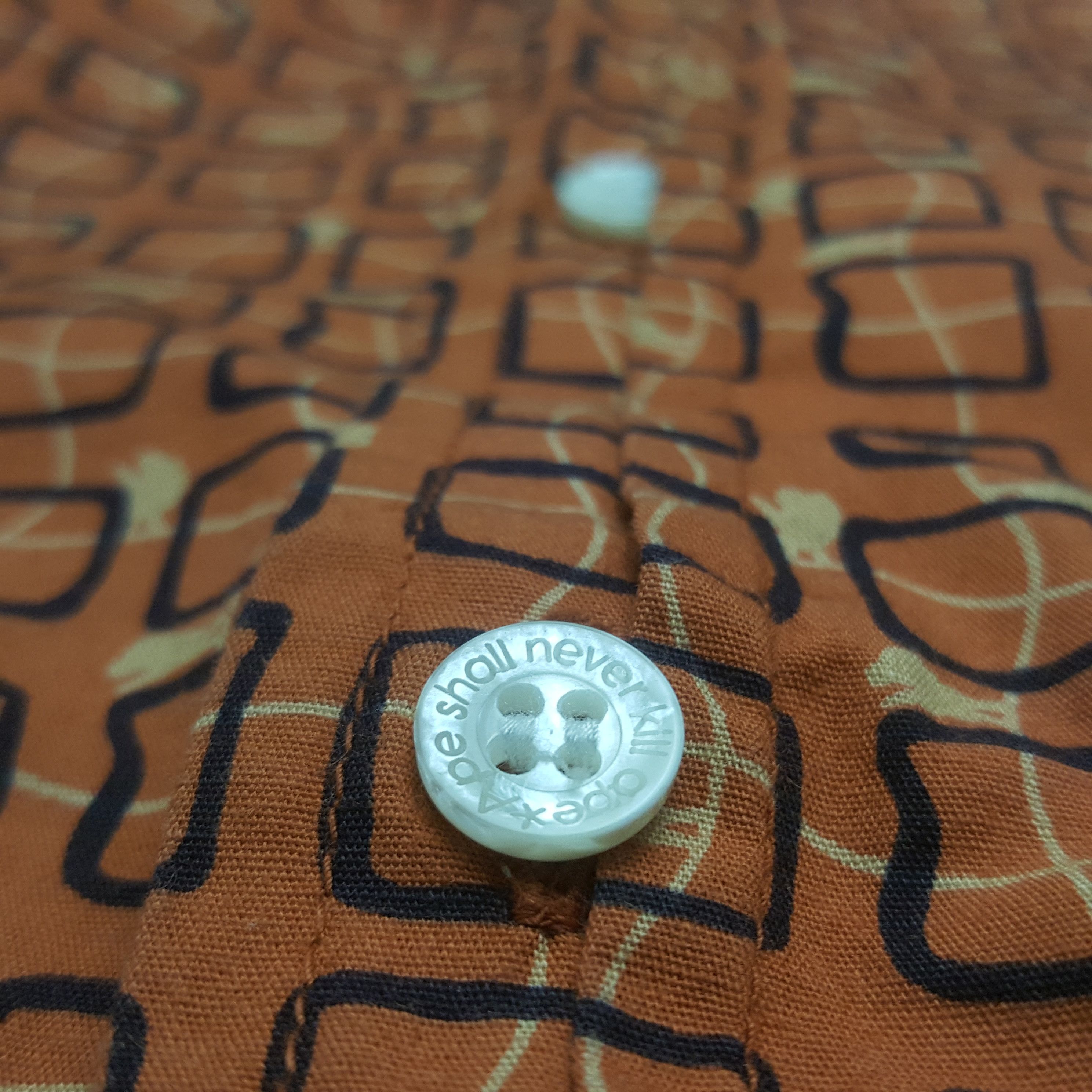 Bape Vintage A Bathing Ape Shirt Button Up C312N69 Size US S / EU 44-46 / 1 - 6 Thumbnail
