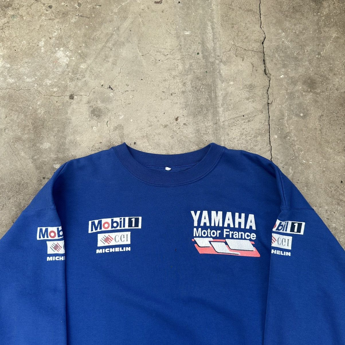 Vintage Vintage Yamaha Sweatshirt Crewneck Size US L / EU 52-54 / 3 - 3 Thumbnail