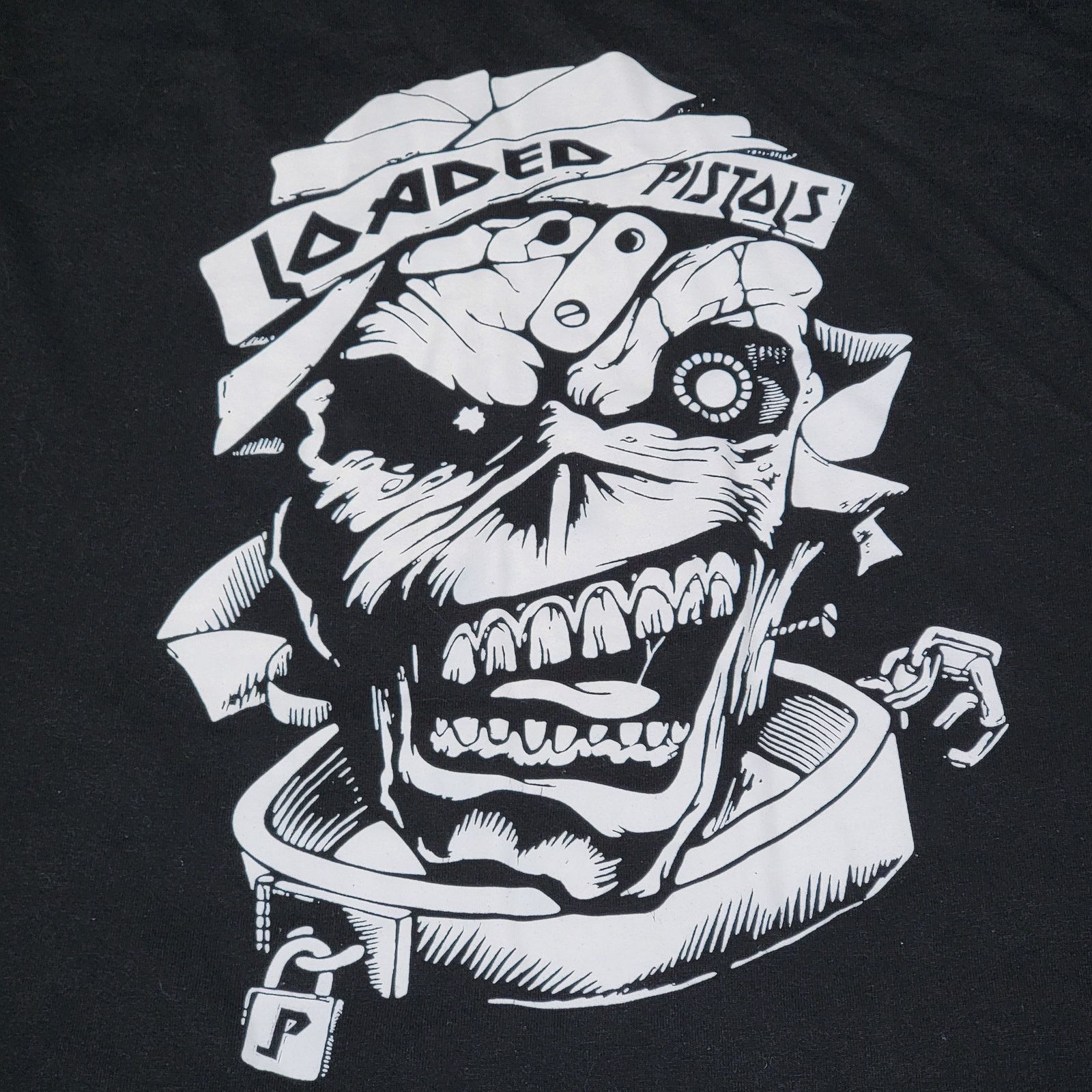 Gildan Loaded Pistols Black Unisex Tee (Gildan) "Fight Or Die" -5XL Size US XXL / EU 58 / 5 - 2 Thumbnail