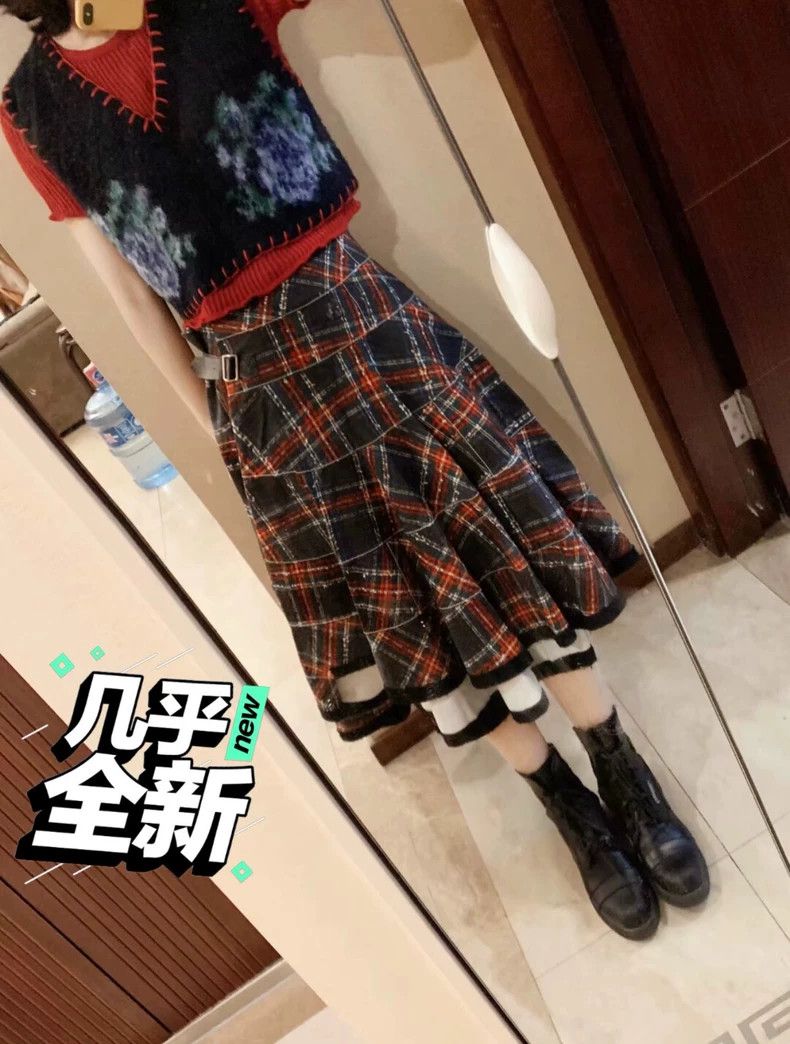 Comme des Garcons Comme Des Garcons Profiled plaid skirt Size M / US 6-8 / IT 42-44 - 1 Thumbnail