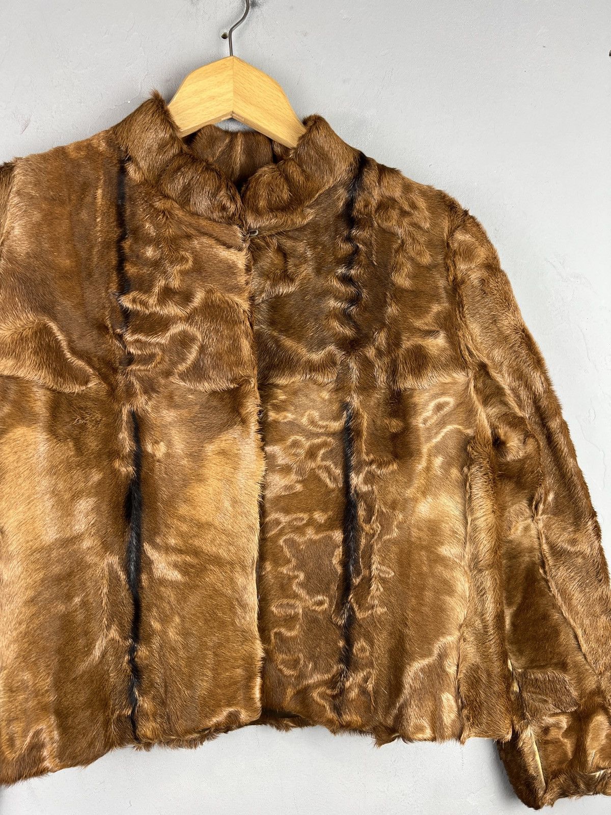 Vintage Vintage Natural Short Fur Coat Size M / US 6-8 / IT 42-44 - 2 Thumbnail