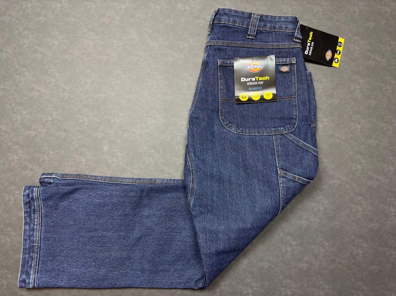 image of Dickies New Mens Jeans Denim Pants 34/32 in Blue