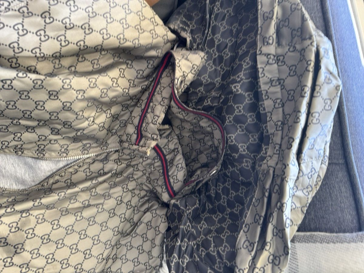 Gucci Gucci SS09 Monogram Satin Lightweight Bomber Size 60 (Rare) Size US XXL / EU 58 / 5 - 10 Thumbnail