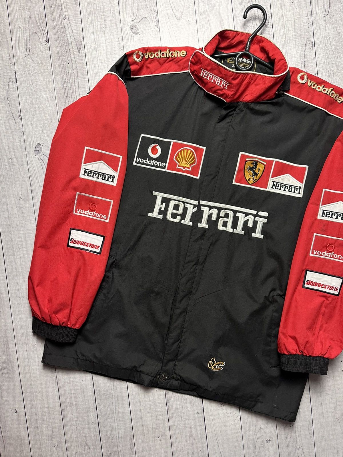Vintage Vintage Ferrari racing jacket size XXL rare big logo Size US XXL / EU 58 / 5 - 3 Thumbnail