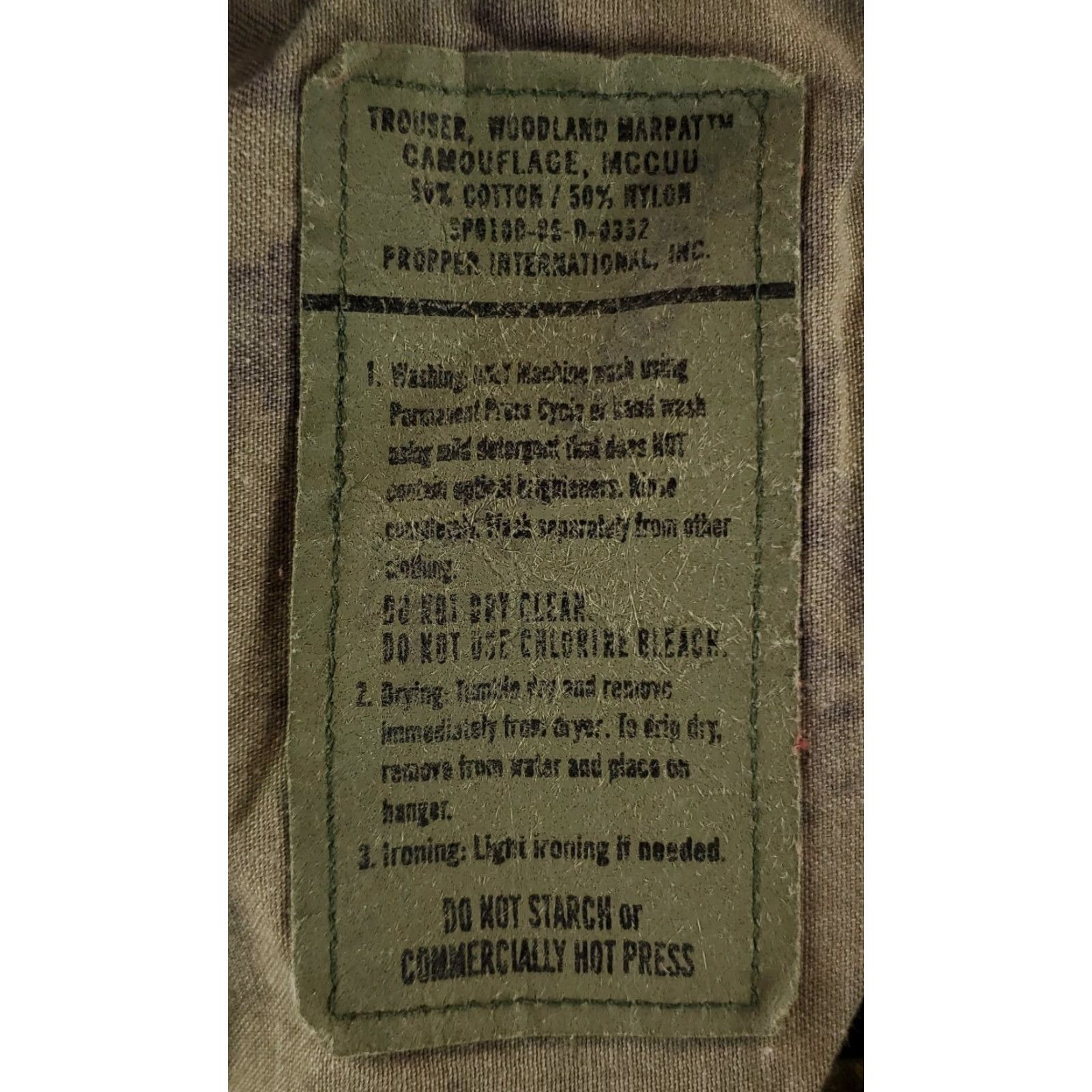 Vintage US Navy Pants Marpat Camo Mens M Reg 33x31.5 Cargo Inseam 31 Men Camouflage 34 Reg Size US 34 / EU 50 - 3 Thumbnail