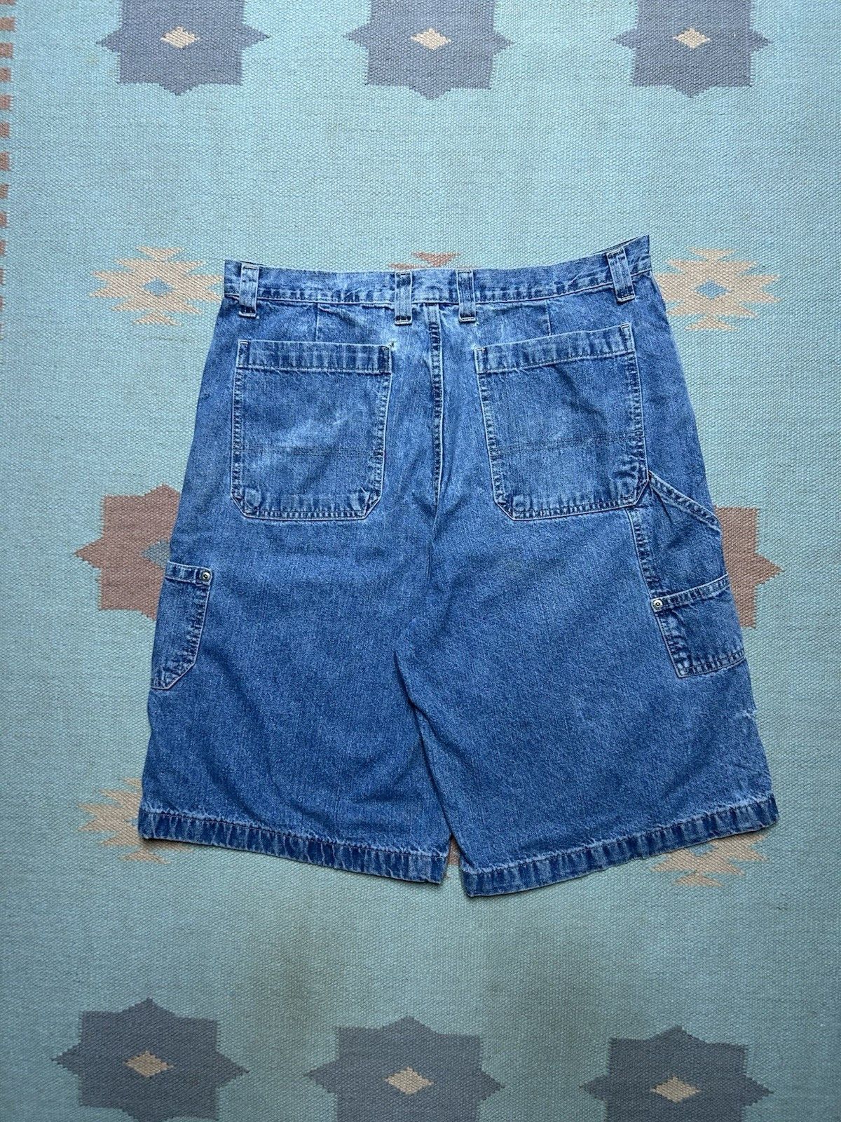 Vintage y2k baggy jeans shorts jorts Arizona carpenter skater 36 Size US 36 / EU 52 - 1 Thumbnail