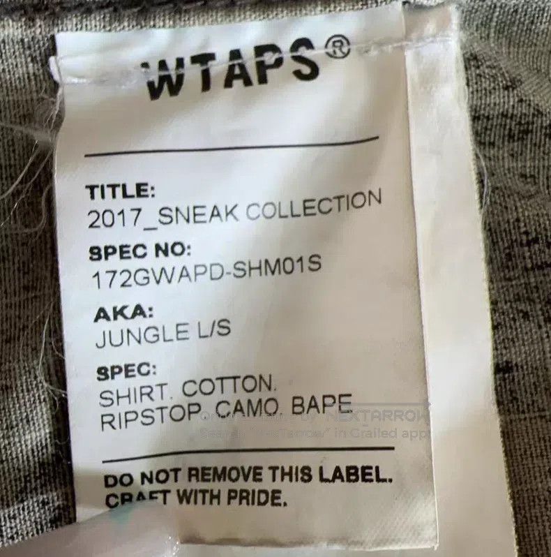 Wtaps Wtaps Co-branded Washed Camouflage Four-Pocket Jacket Size US L / EU 52-54 / 3 - 8 Thumbnail