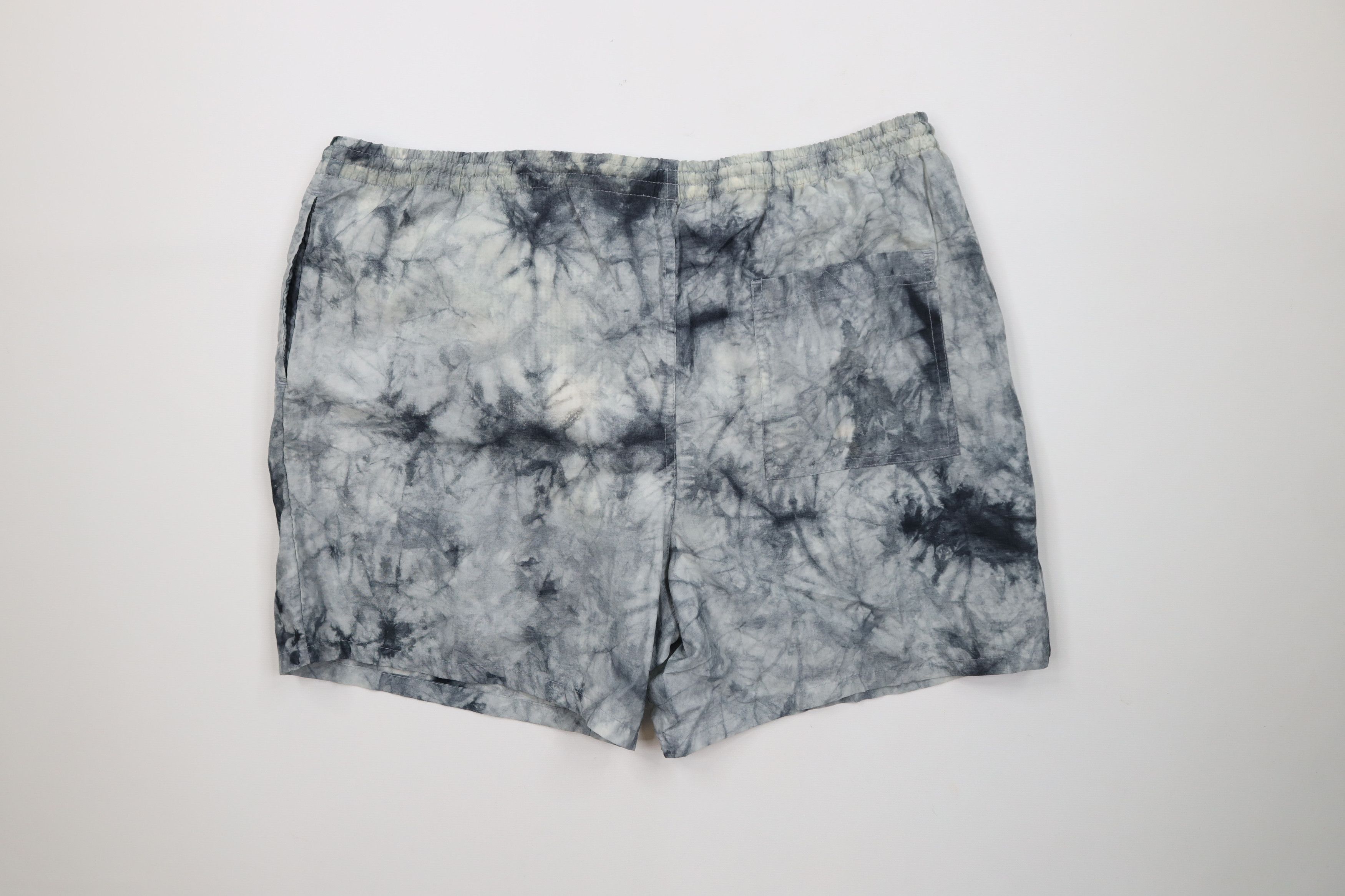 Esprit Vintage 90s Esprit Wash Lined Shorts Swim Trunks Gray Nylon Size US 34 / EU 50 - 10 Thumbnail