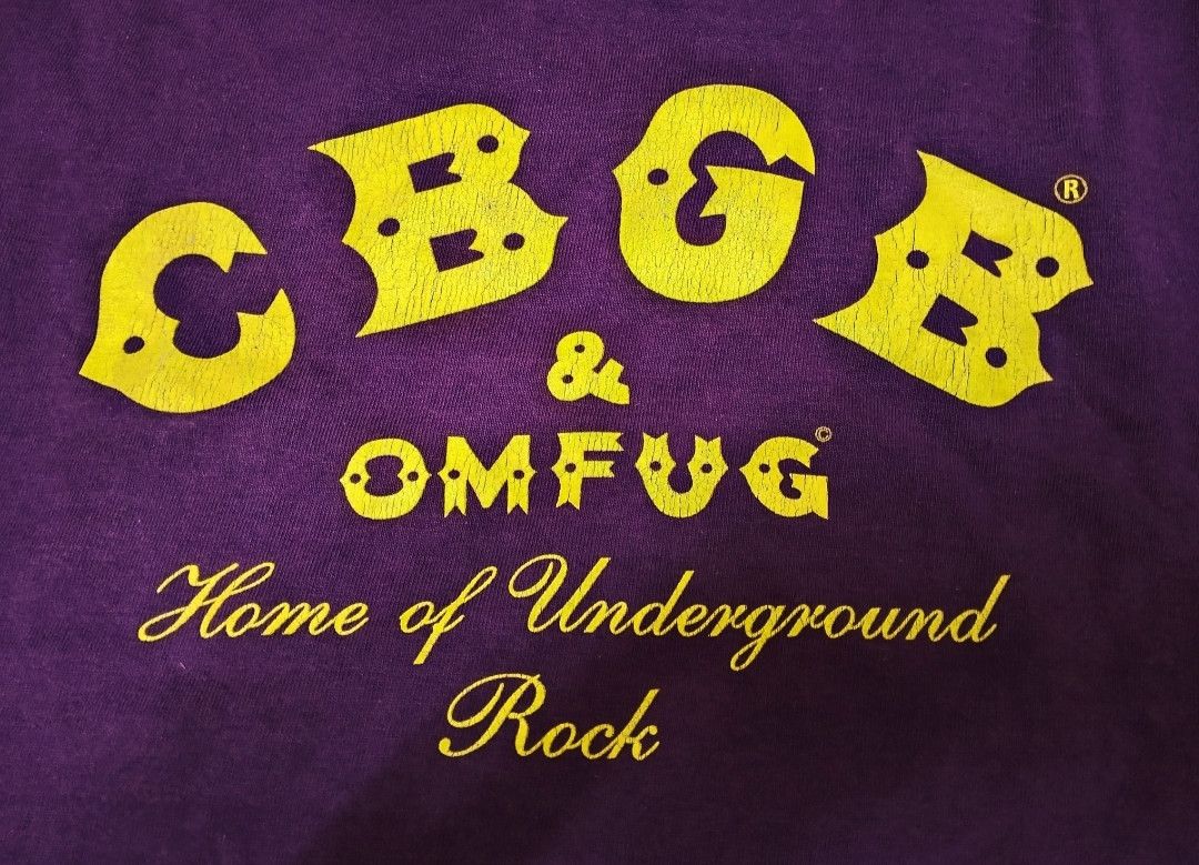 Band Tees × Vintage CBGB & OMFUG underground rock Shirt Size US L / EU 52-54 / 3 - 2 Thumbnail