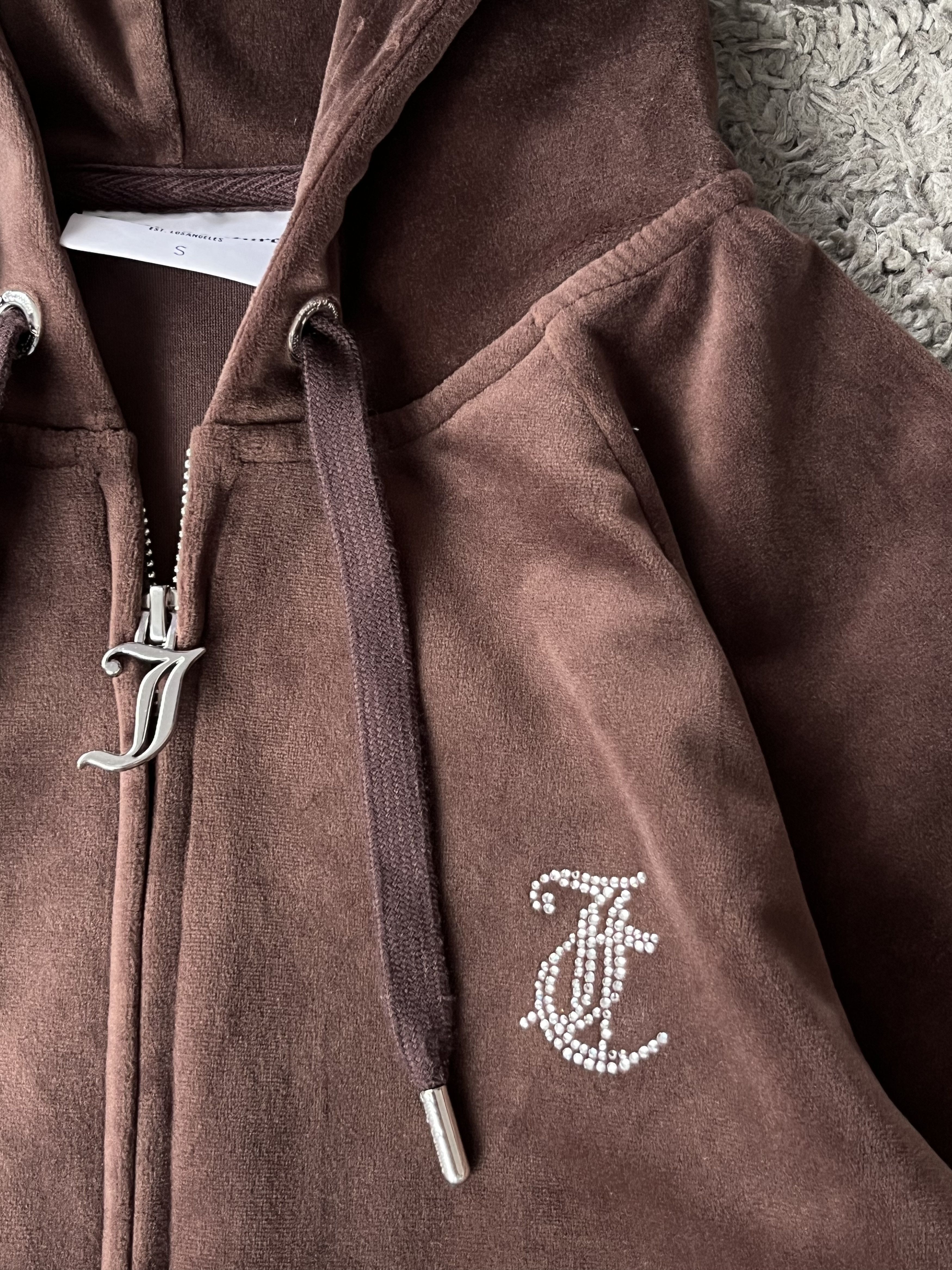 Juicy Couture Luxury Zip Hoodie Juicy Couture Big Logo Y2KStyle Streetwear Size S / US 4 / IT 40 - 8 Thumbnail