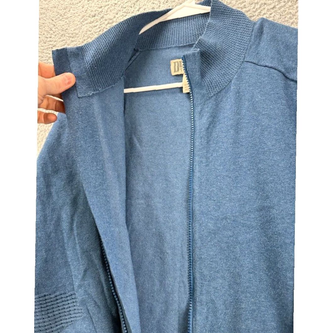 Duluth Trading Company Duluth Trading Co. Sweatshirt Adult Large Blue Full Zip Nylon Blend Mens Shirt Size US L / EU 52-54 / 3 - 7 Thumbnail
