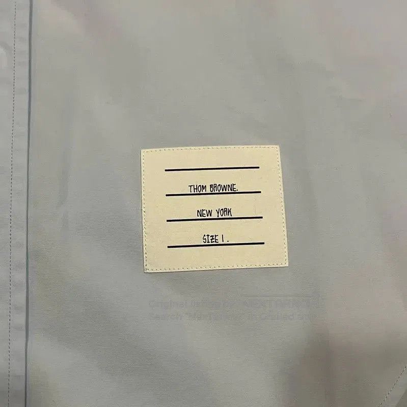 Thom Browne Thom Browne Men's Light Blue Cotton Shirt . Size US M / EU 48-50 / 2 - 6 Thumbnail