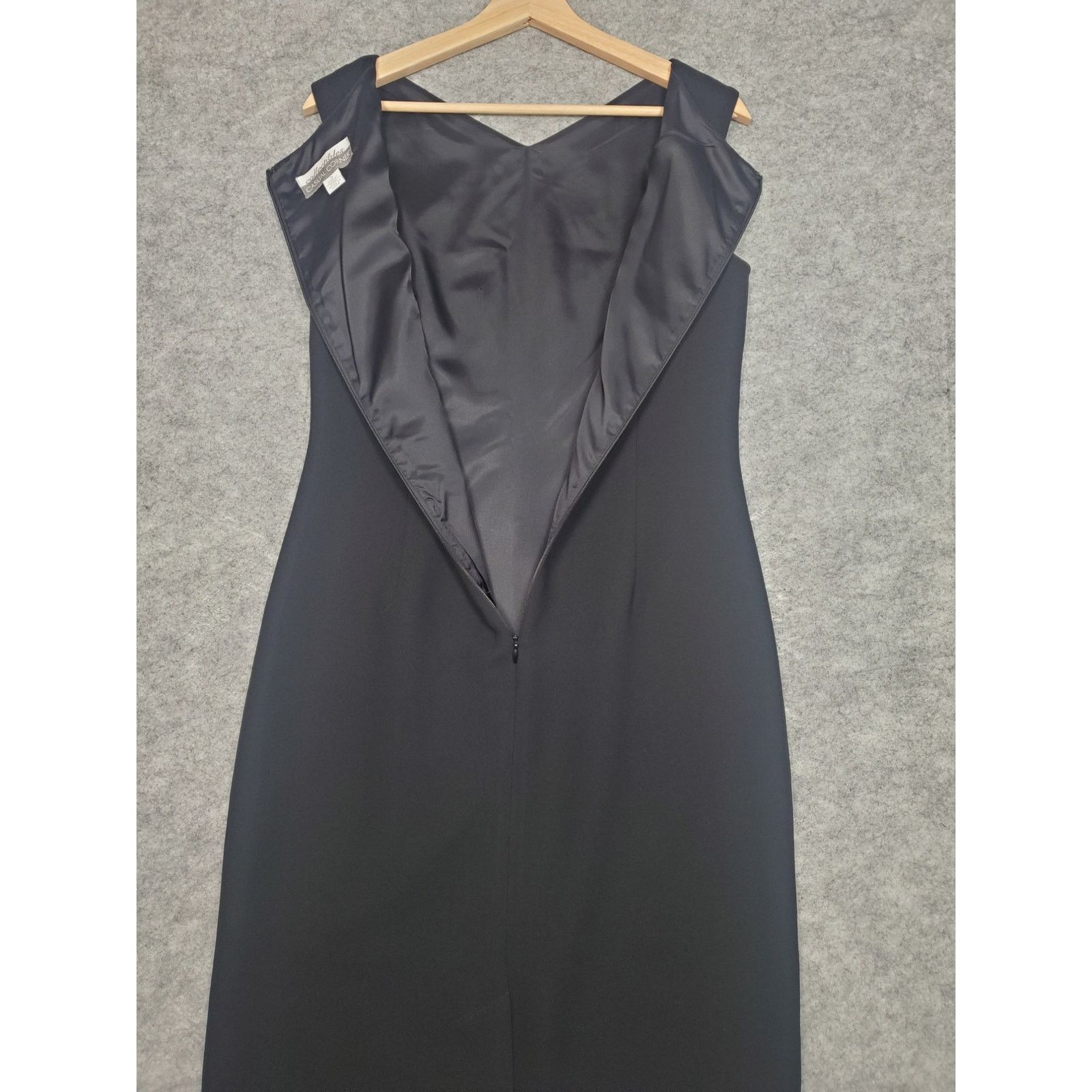 Other VTG Women's Casual Corner 4 Black Sheath Dress Workwear Size S / US 4 / IT 40 - 3 Thumbnail