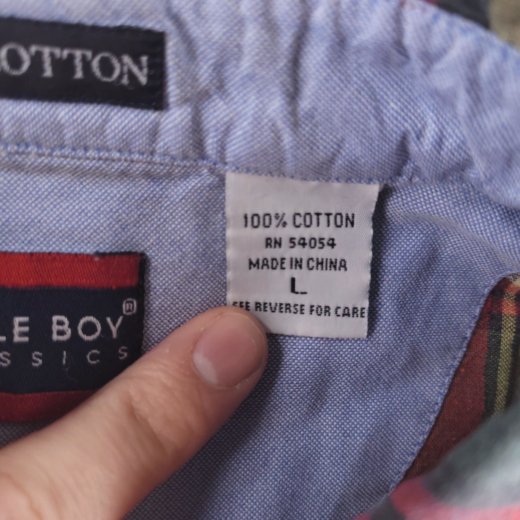Bugle Boy VINTAGE Bugle Boy Shirt Mens L Flannel Red Plaid Long Sleeve Button-Up Size US L / EU 52-54 / 3 - 5 Thumbnail
