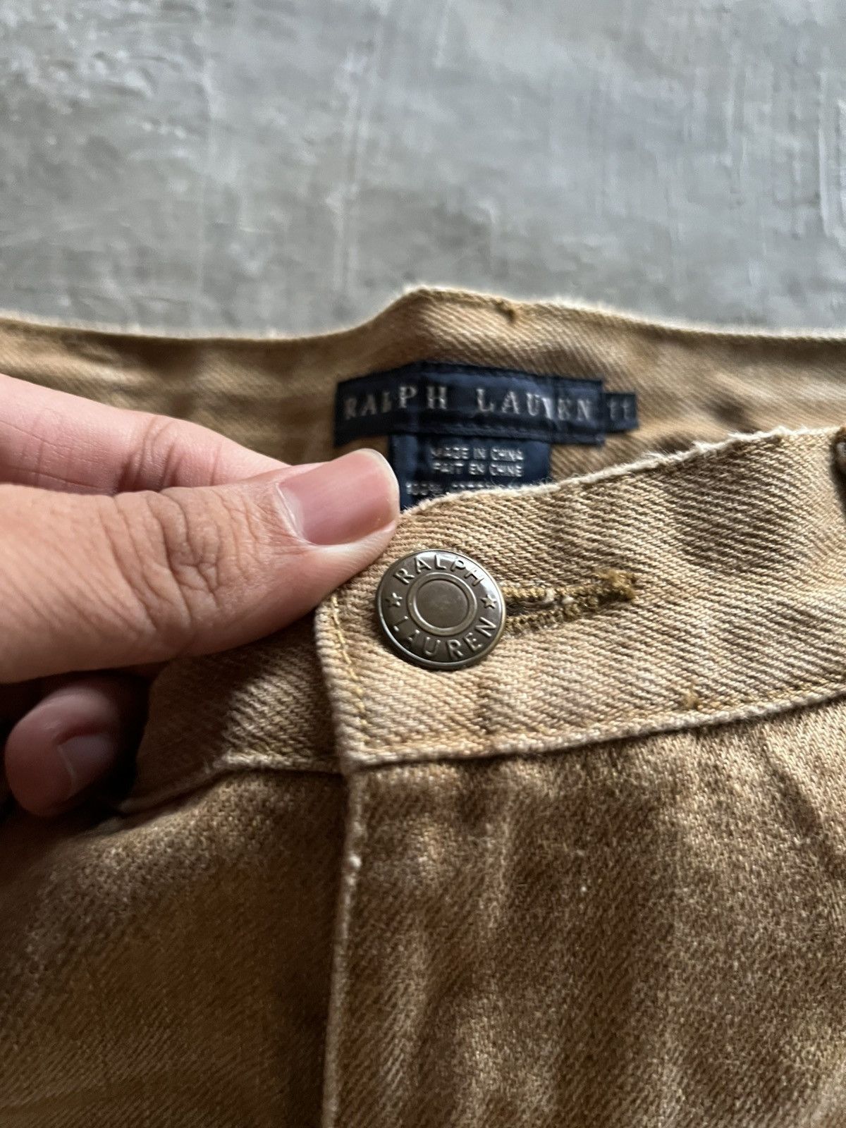 Polo Ralph Lauren flared ralph lauren dungaree boot cut classic Size 30" / US 8 / IT 44 - 3 Thumbnail