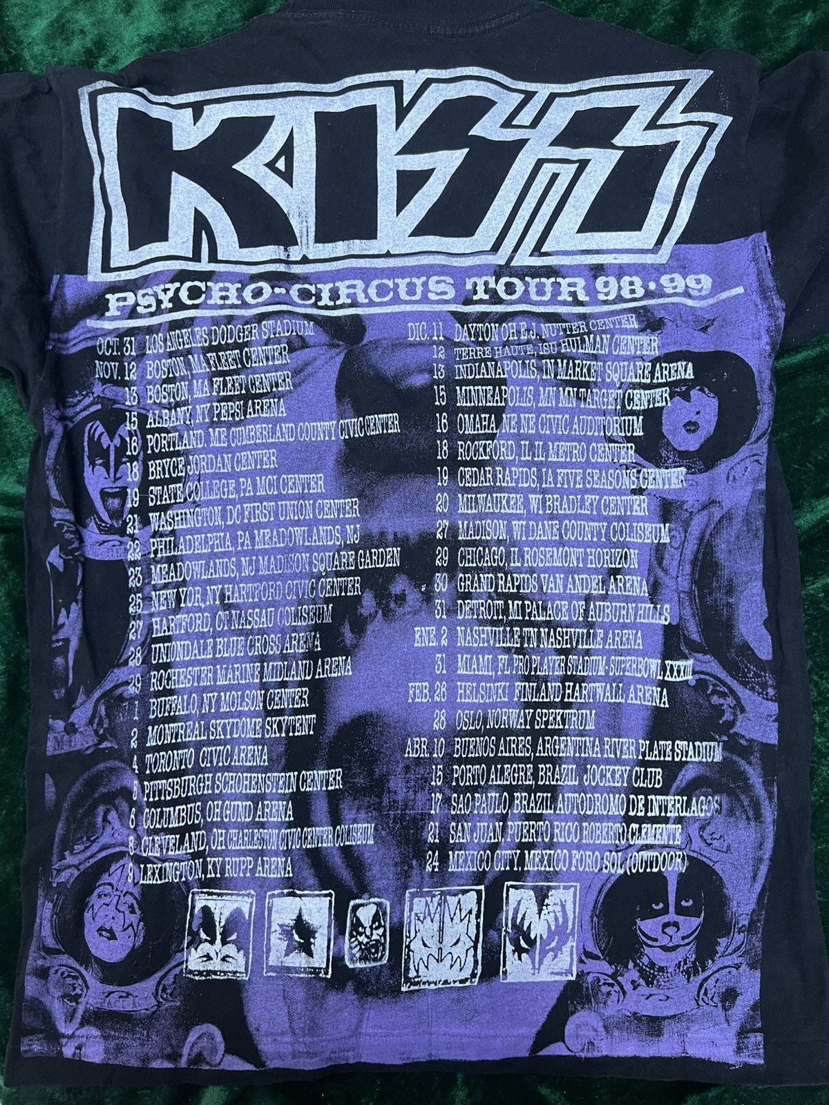 Vintage Kizz pysco tour vintage 98-99 Size US XL / EU 56 / 4 - 4 Thumbnail