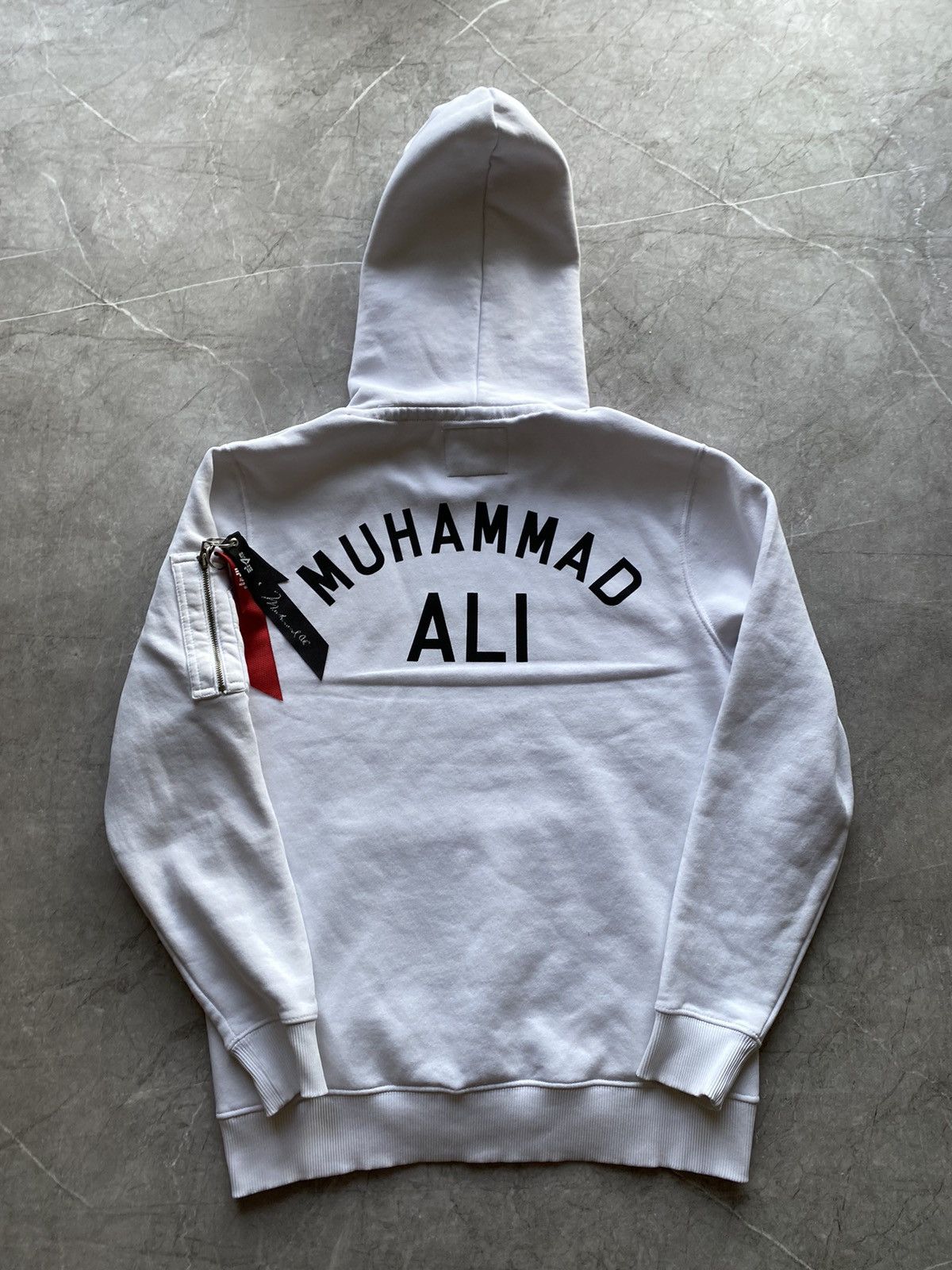 Alpha Industries 🥊Rare Alpha Industries & Muhammad Ali Big Logo Hoodie Size US S / EU 44-46 / 1 - 4 Thumbnail