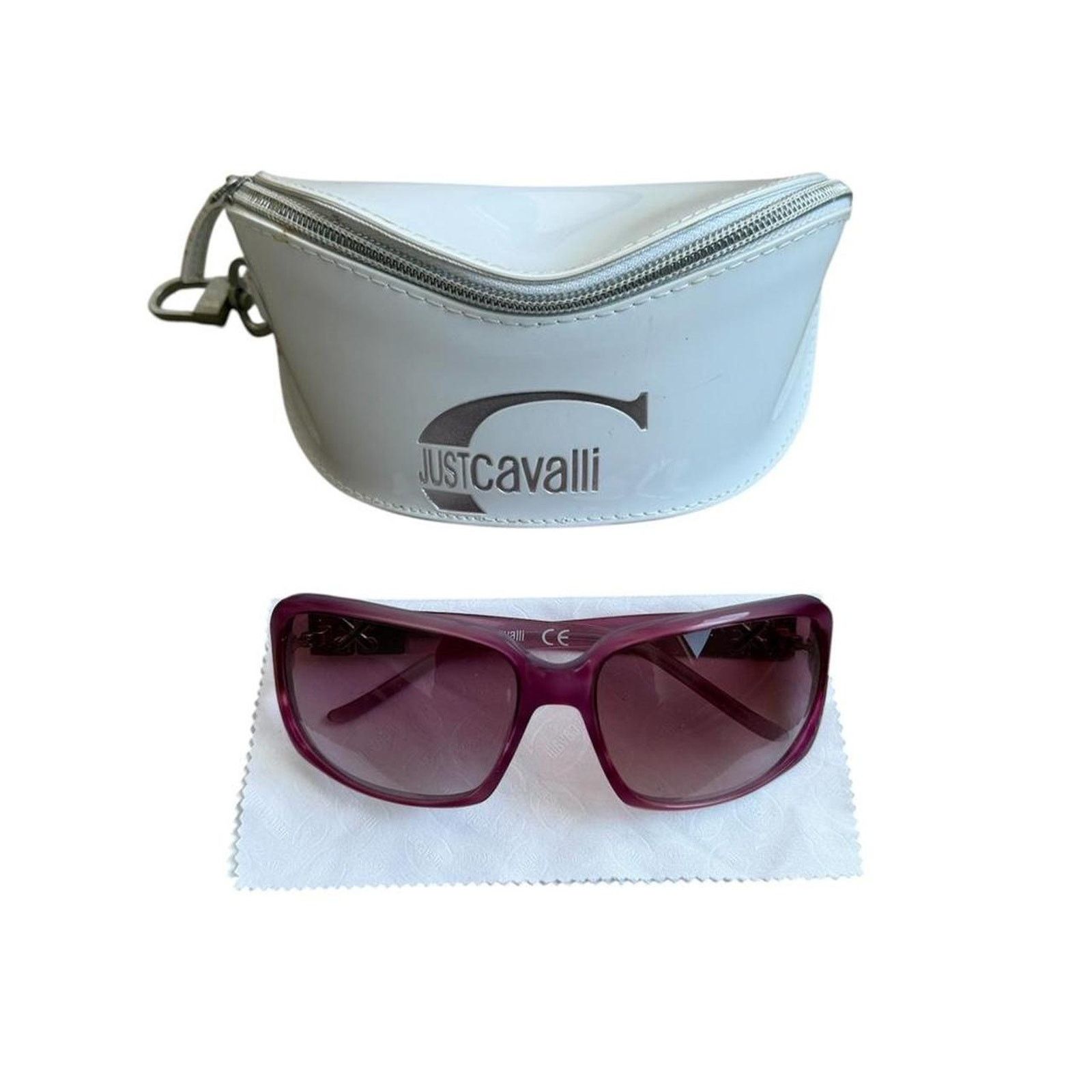 Just Cavalli Just Cavalli Cross Y2K Pink Sunglasses Size ONE SIZE - 1 Thumbnail
