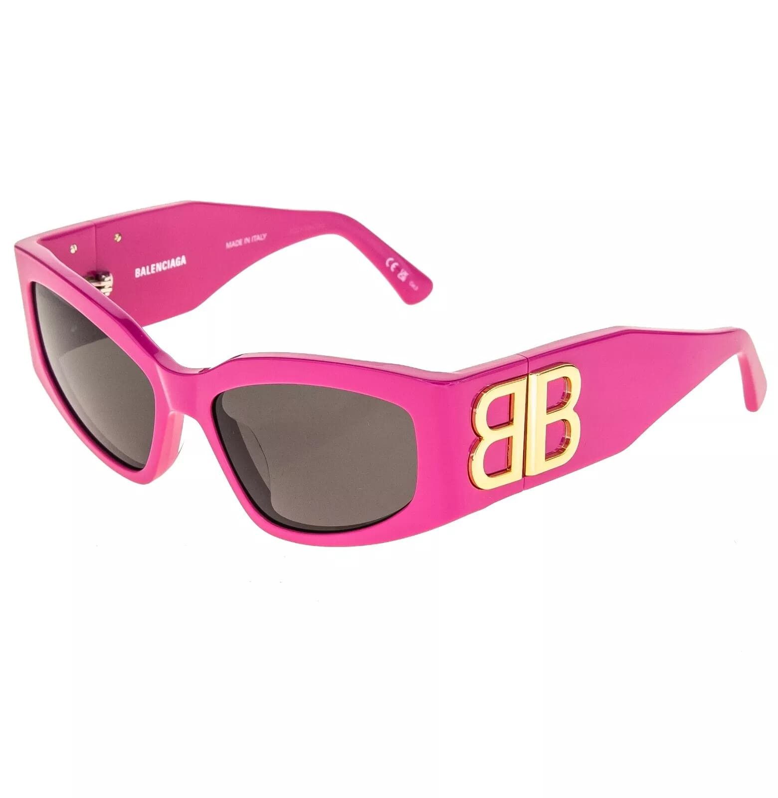 Balenciaga BALENCIAGA BOSSY Cat 0321 Pink Fashion Sunglass BB0321S 006 Size ONE SIZE - 4 Thumbnail