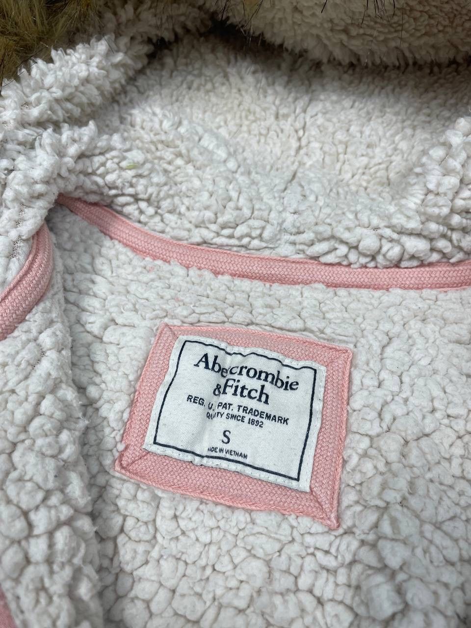 Abercrombie & Fitch Vintage Abercrombie And Fitch Faux Fur Zip Up Hoodie Y2K Size S / US 4 / IT 40 - 6 Thumbnail