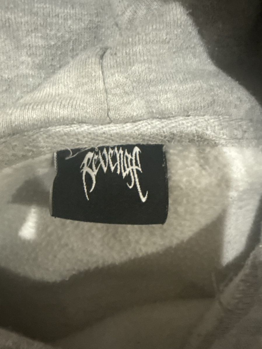Revenge Revenge Grey Basic hoodie Size US M / EU 48-50 / 2 - 3 Thumbnail