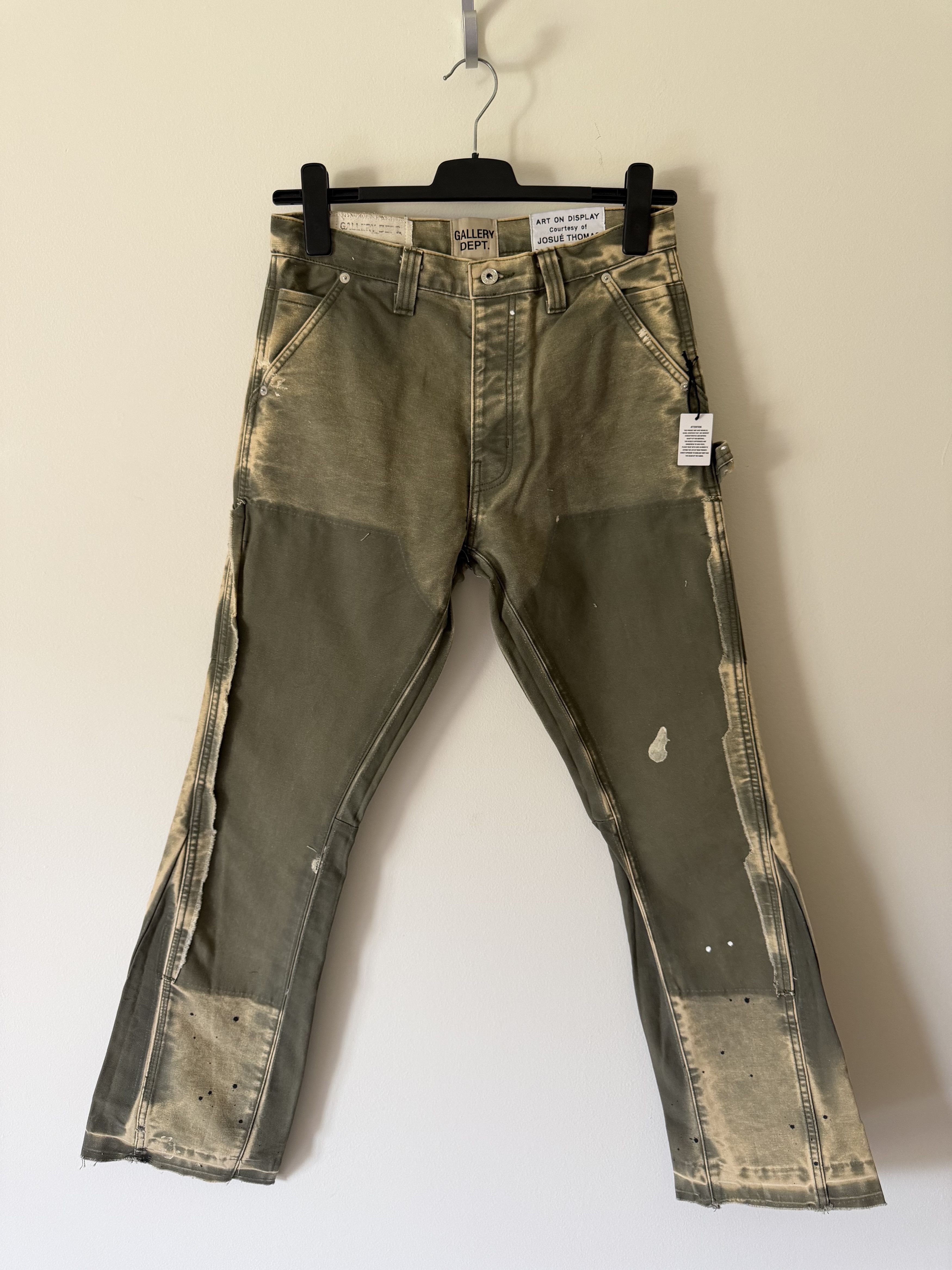 Gallery Dept. Gallery Dept Carhartt double knee carpenter flare