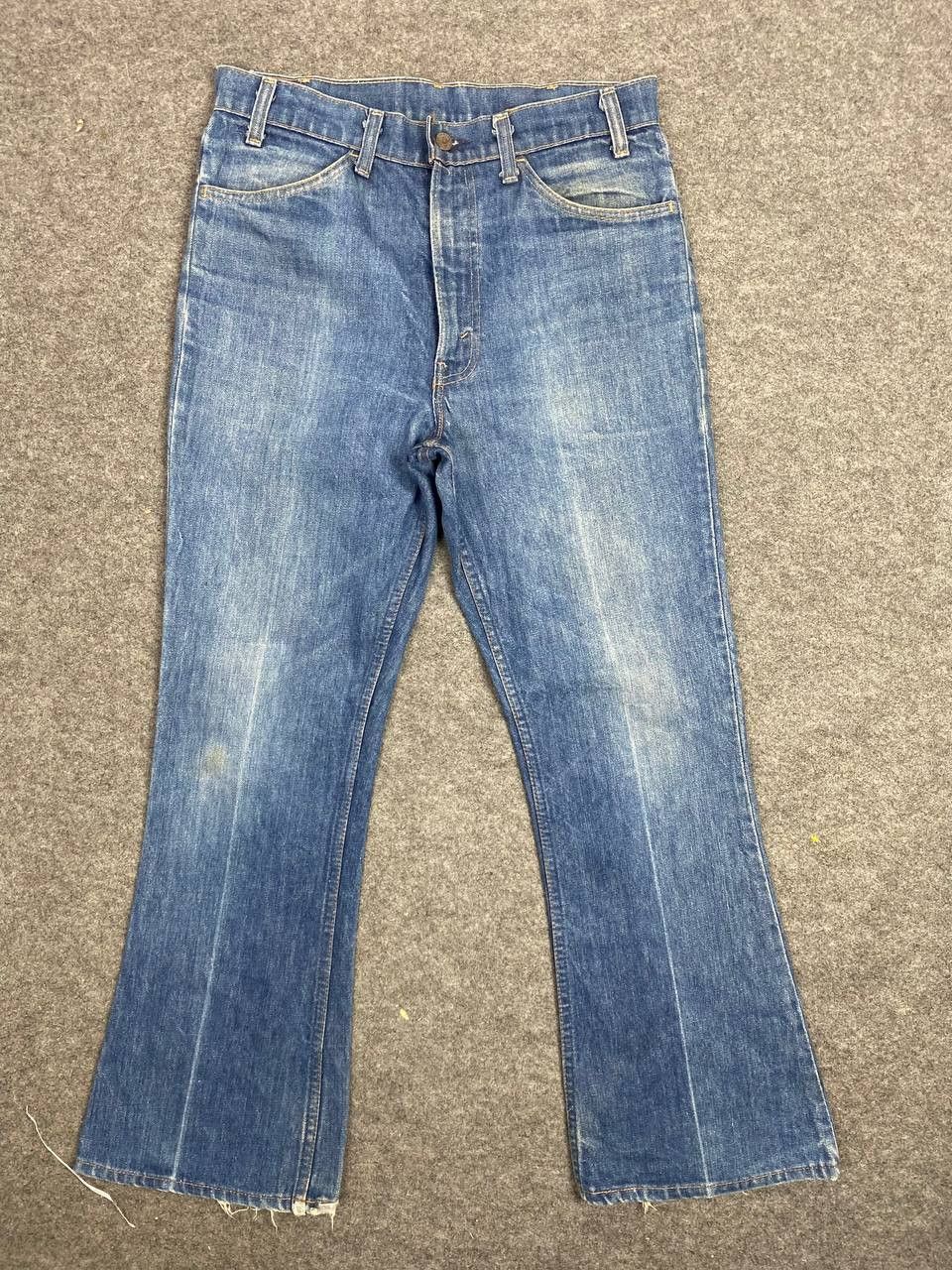 Levi's vintage 70s/80s levis 646 orange tab bootcut flare denim Size US 34 / EU 50 - 8 Thumbnail
