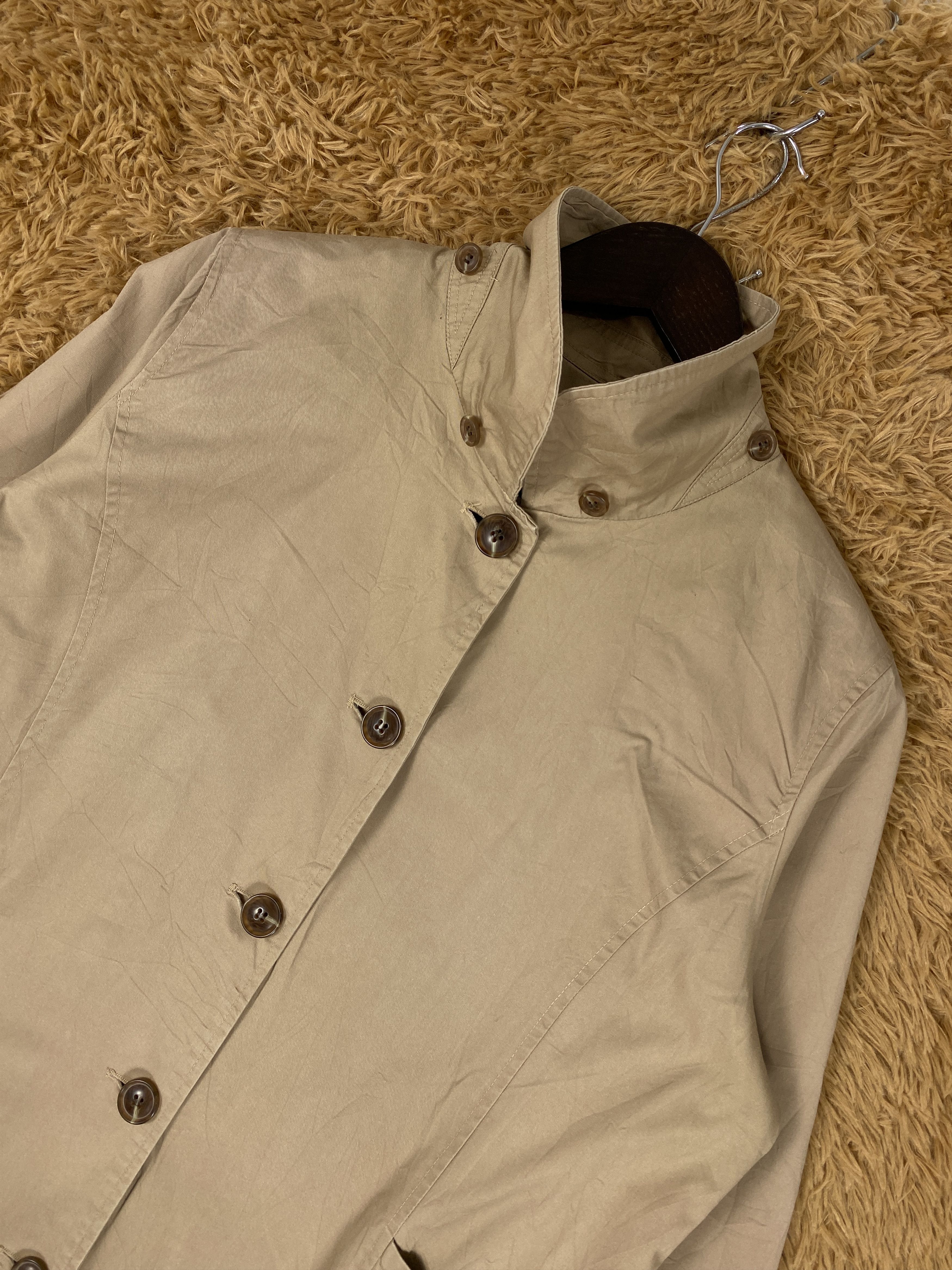Japanese Brand Vintage Japanese Brand Checked Lining Long Jacket J2178 Size US S / EU 44-46 / 1 - 2 Thumbnail