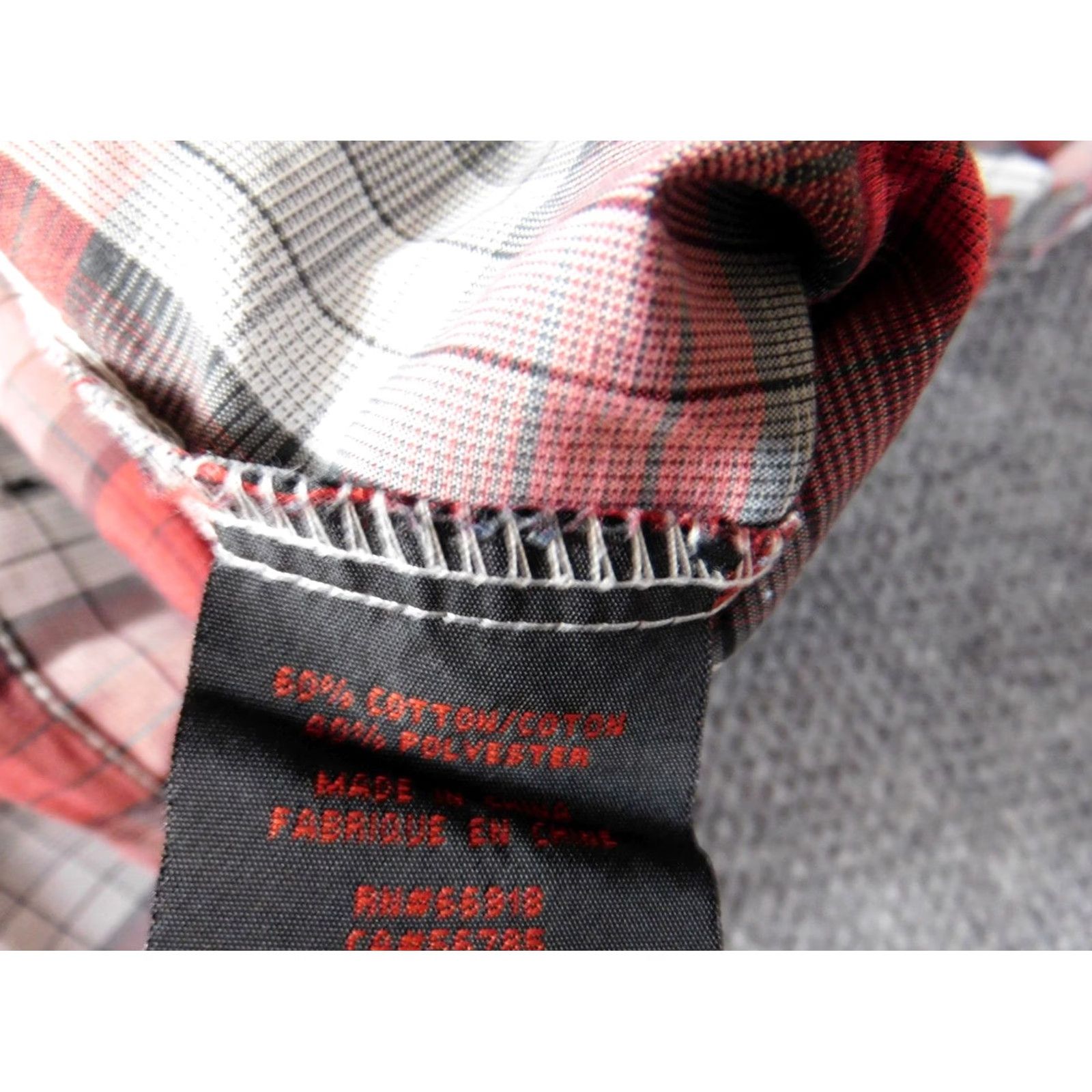 Vintage Swiss Cross Shirt Mens Medium Red Plaid Button-Down Casual Size US M / EU 48-50 / 2 - 6 Thumbnail