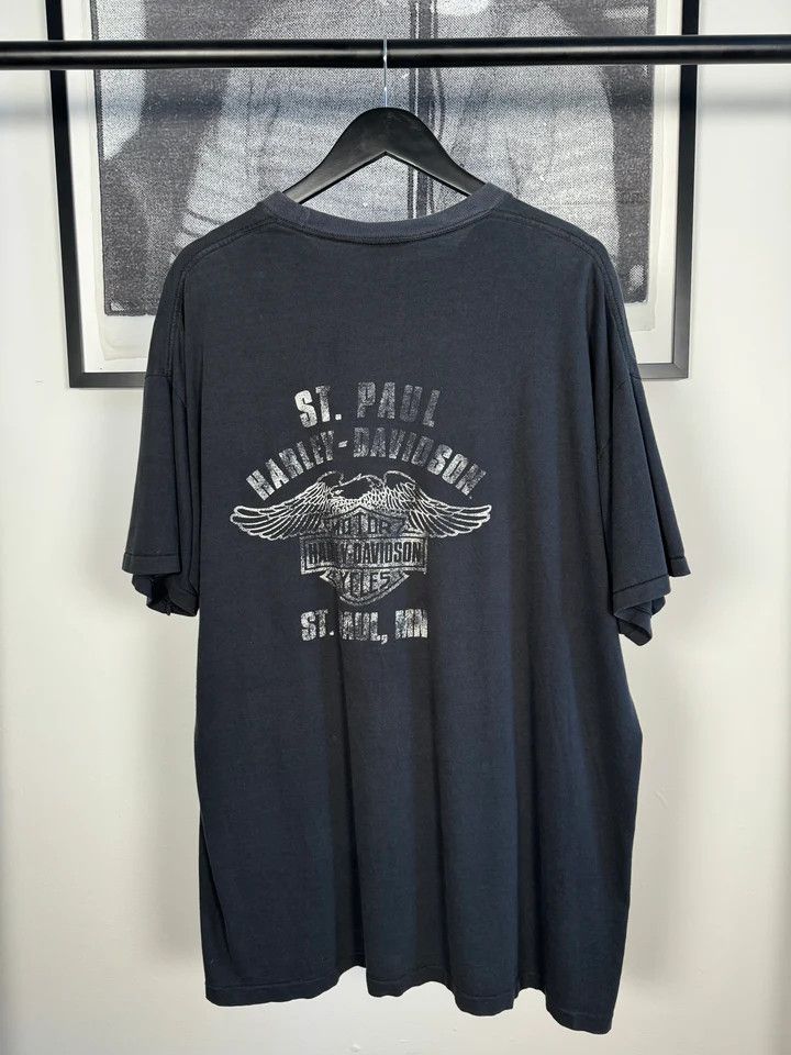 Harley Davidson × Vintage 1990 HARLEY DAVIDSON STURGIS MOTORCYCLE HILLS RALLY XXXL Size US XXL / EU 58 / 5 - 2 Thumbnail