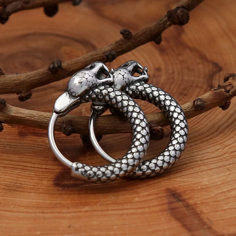 Japanese Brand × Vintage Unique Snake Earrings Size ONE SIZE - 2 Thumbnail
