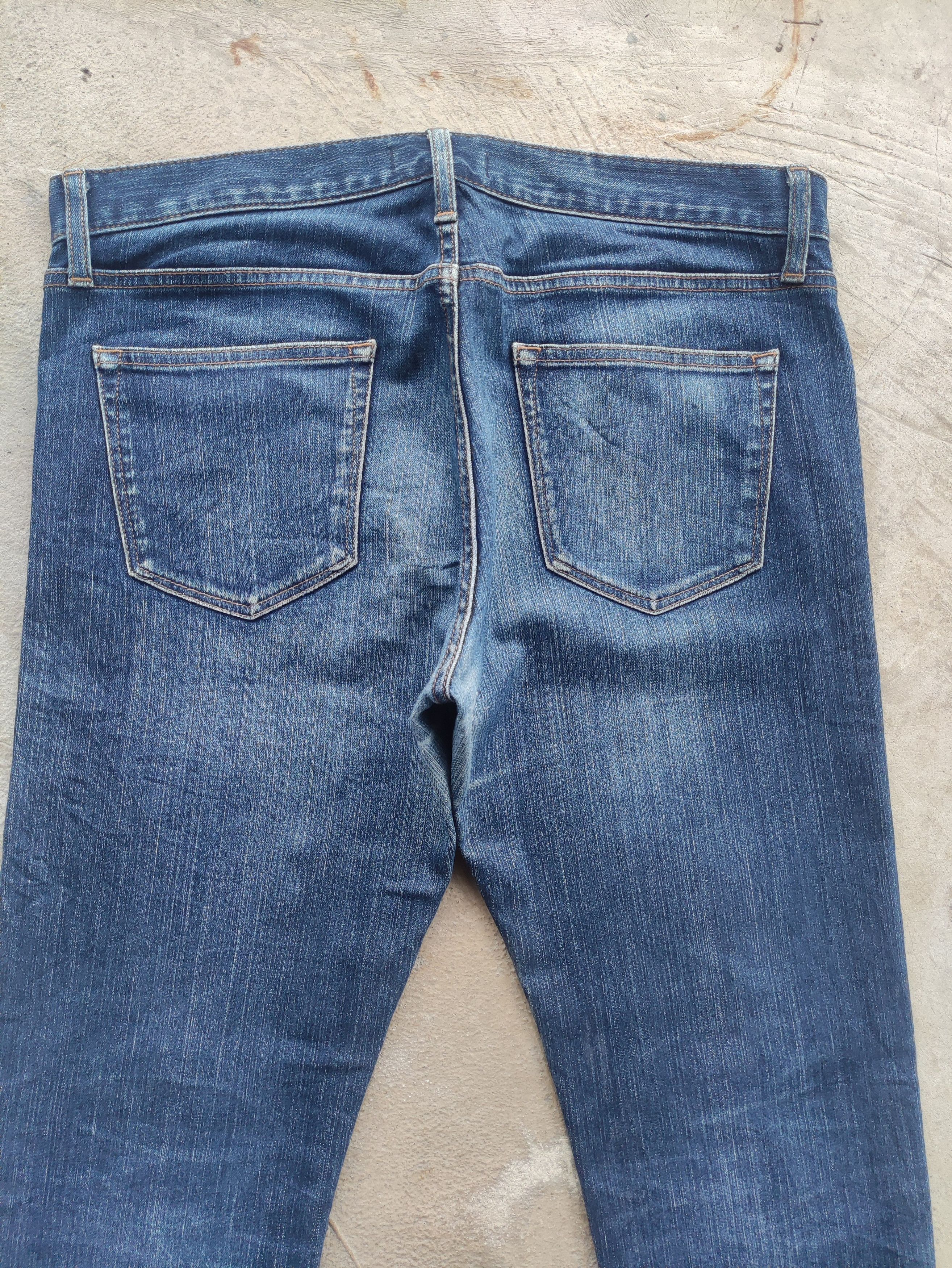 Japanese Brand Vintage Japanese Jean Distressed Faded Denim Size US 36 / EU 52 - 9 Thumbnail