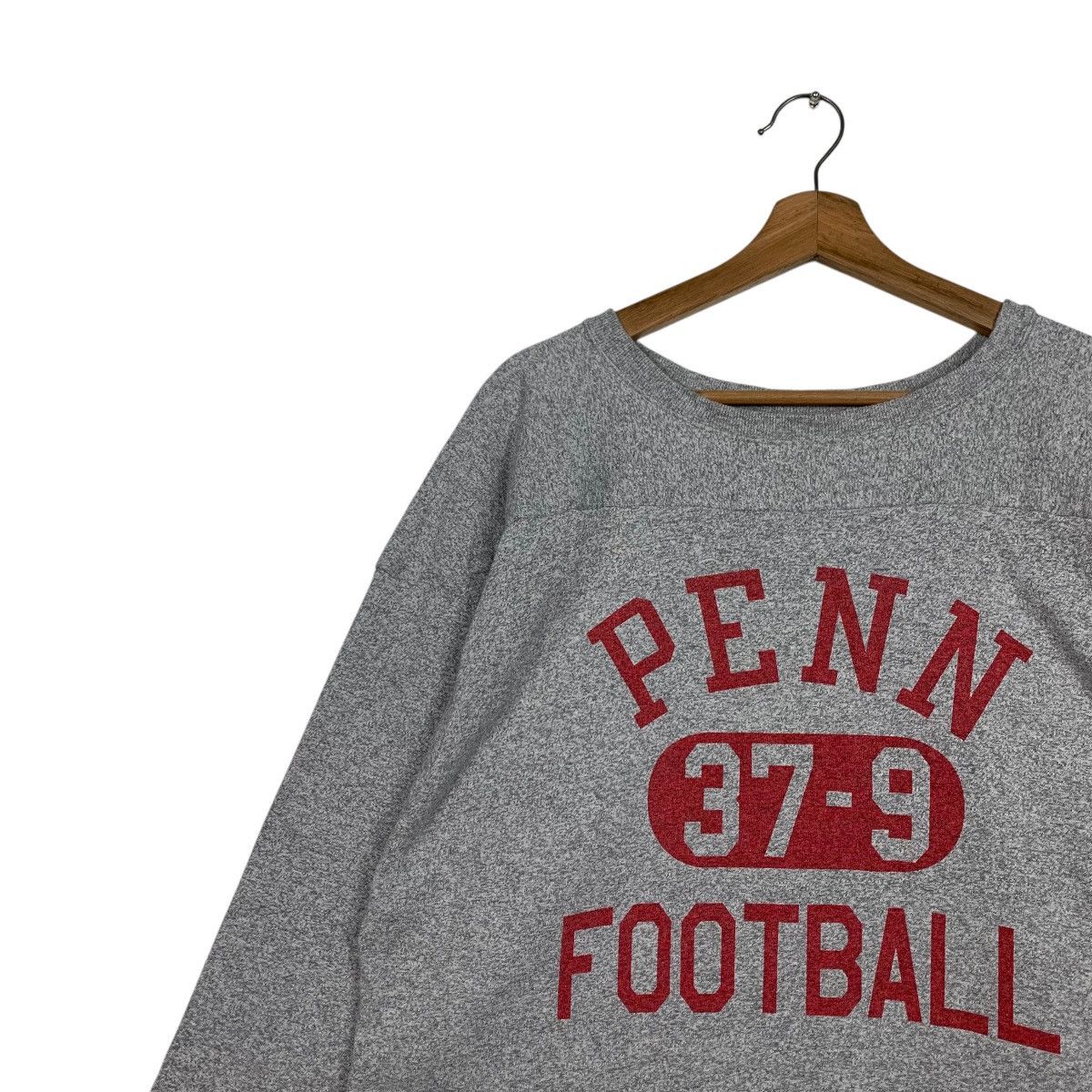 Champion 90’s CHAMPION Penn Football Cotton Rayon 3q Tees #2612-C117 Size US XL / EU 56 / 4 - 6 Thumbnail
