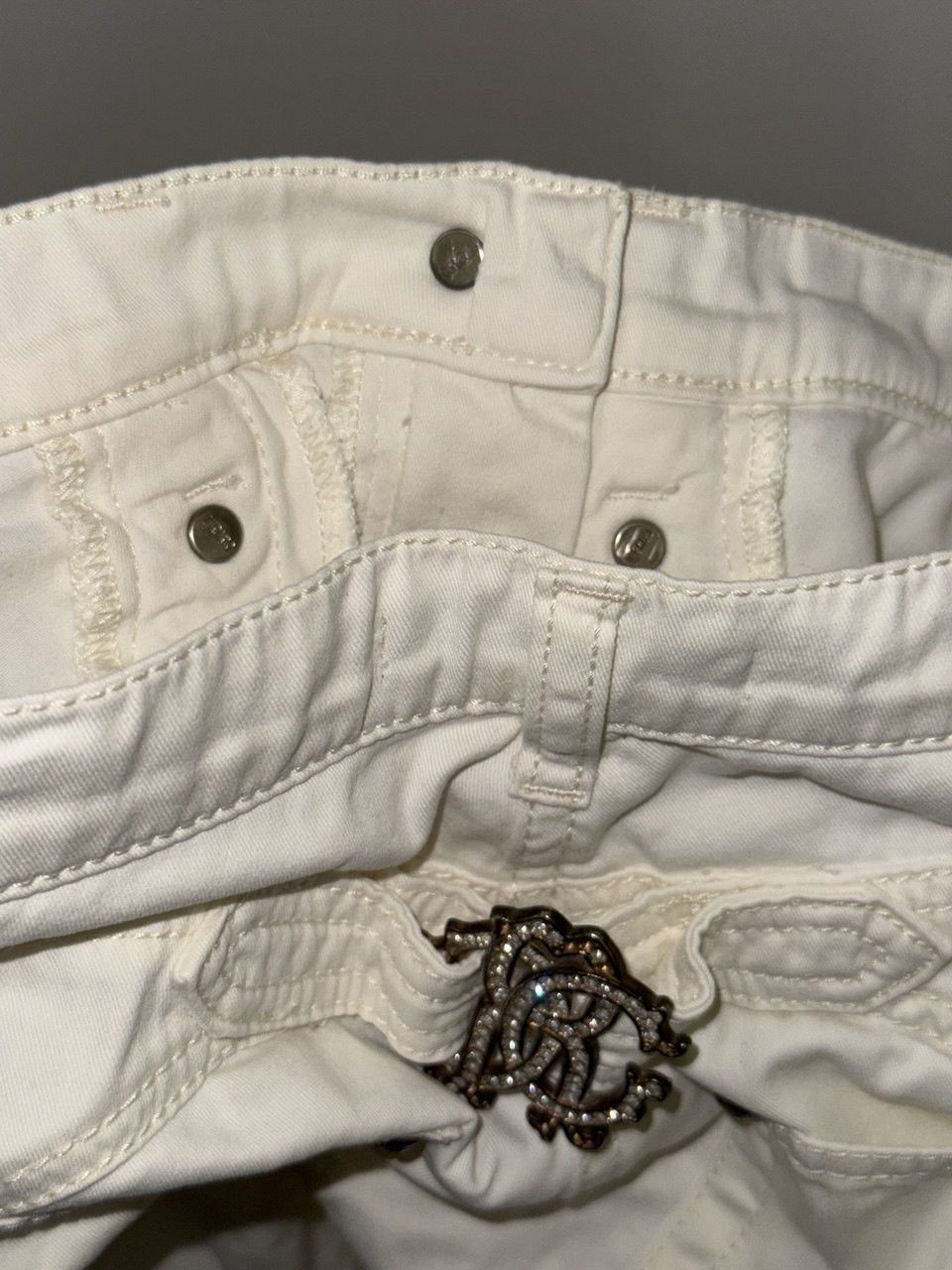Roberto Cavalli Roberto Cavalli White pants Size 26" / US 2 / IT 38 - 2 Thumbnail