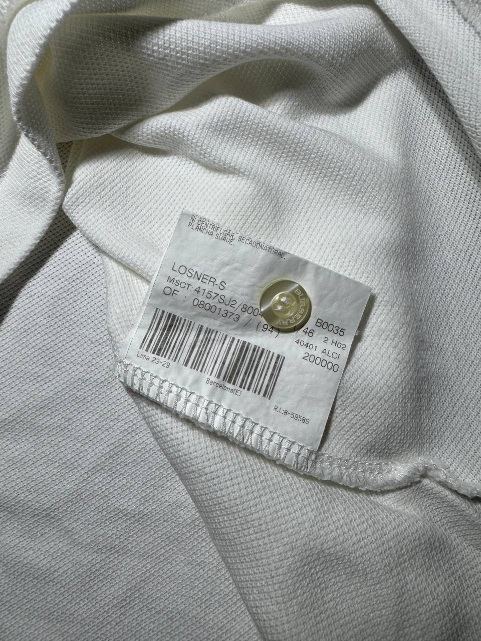 Burberry Burberry Vintage White Cotton Sleeveless T-shirt rare Size L / US 10 / IT 46 - 8 Thumbnail