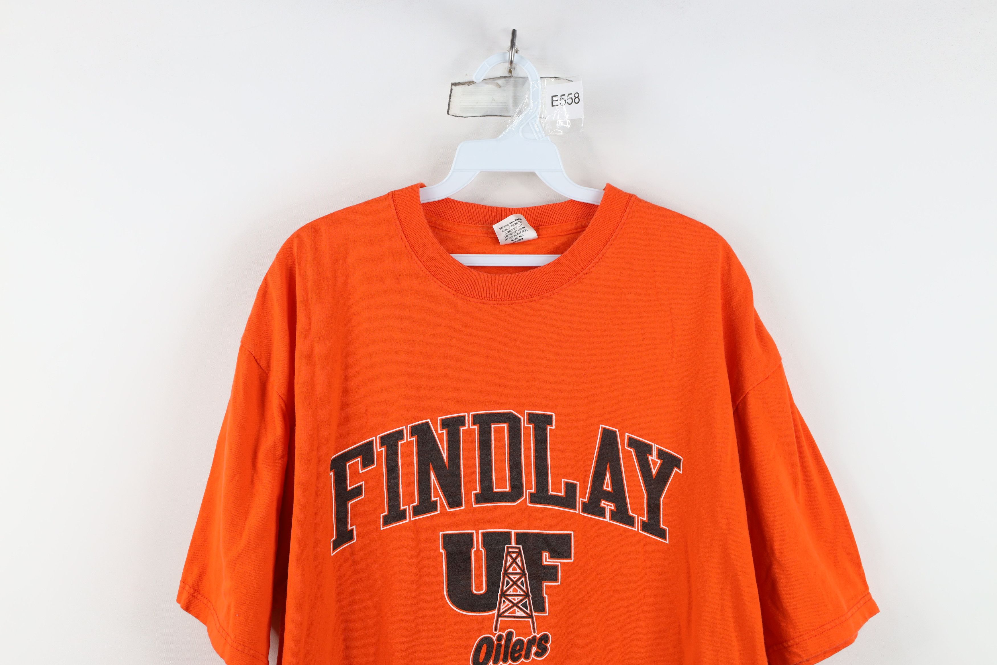 Vintage Vintage 90s University of Findlay Short Sleeve T-Shirt Size US XL / EU 56 / 4 - 2 Thumbnail