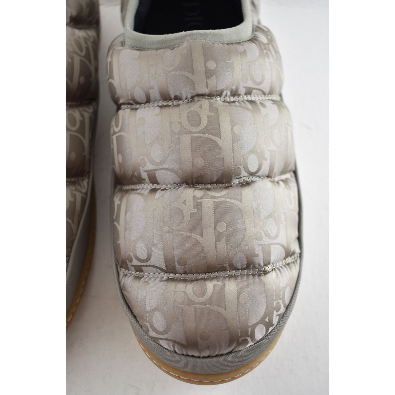 Dior Dior Mens Snow Slipper Beige Oblique Logo Slip On 44 11 Size US 11 / EU 44 - 10 Thumbnail