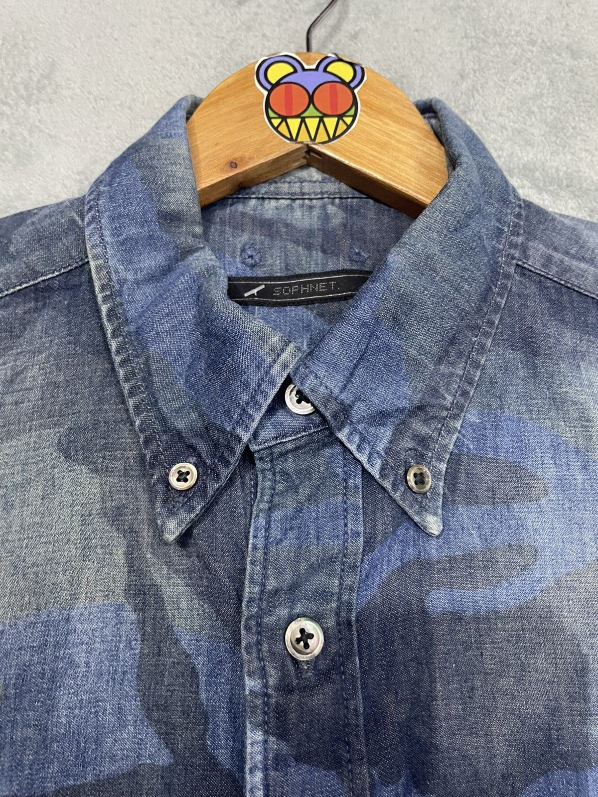 Japanese Brand × Sophnet. SOPHNET Long Sleeve Button Ups CAMO RARE Size US M / EU 48-50 / 2 - 6 Thumbnail