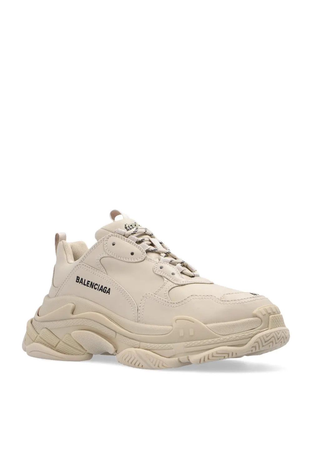 Balenciaga o1bcso1str1224 Triple S Sneakers in Beige Size US 5 / IT 35 - 4 Thumbnail