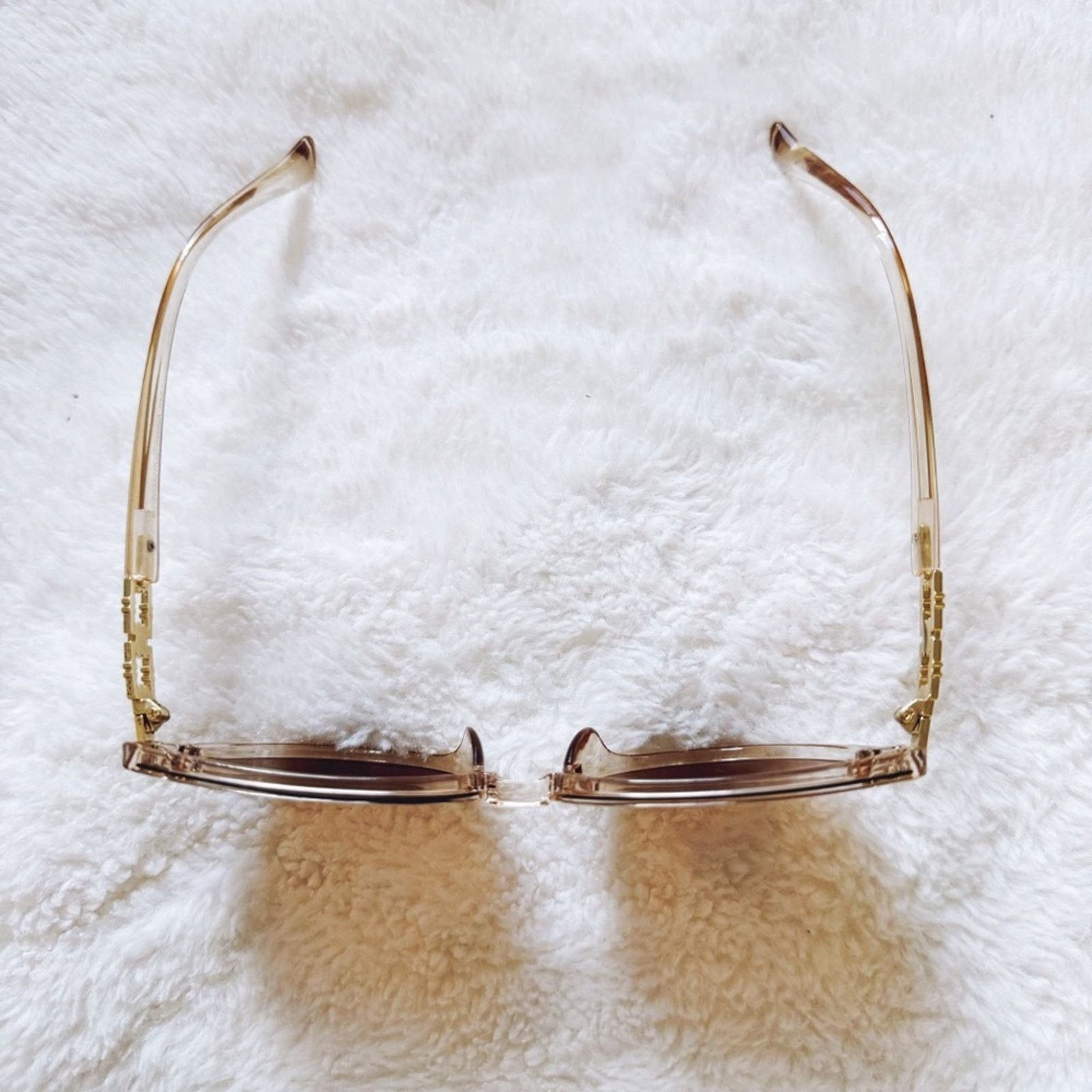 Other Genevieve Light Brown Rimless Polarized Sunglasses Size ONE SIZE - 4 Thumbnail