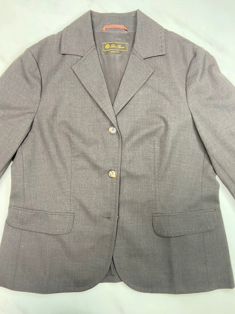 Loro Piana LORO PIANA Full wool suit with single-breasted vest Size XL / US 12-14 / IT 48-50 - 3 Thumbnail