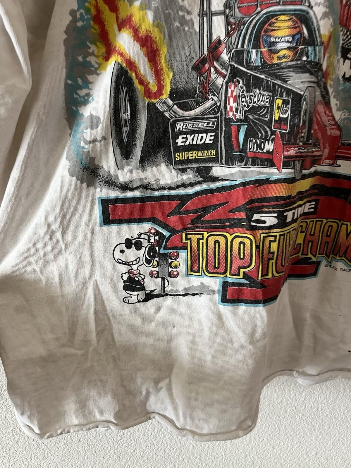 Fruit Of The Loom VTG Joe Amato NHRA Top Fuel Dragster Tee XXL USA⁠ Size ONE SIZE - 2 Thumbnail