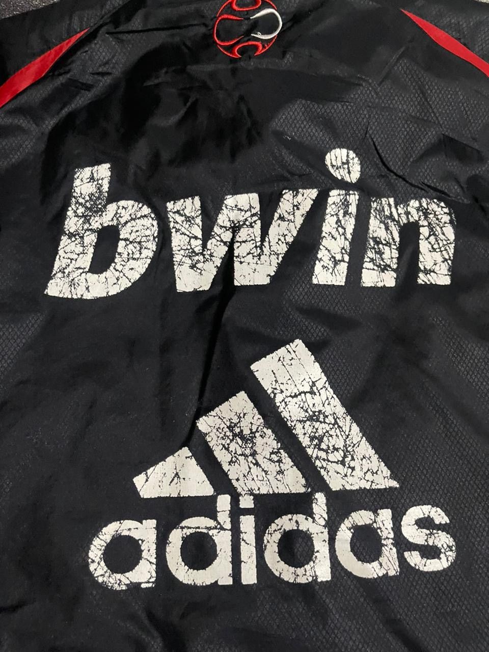 Adidas Vintage AC Milan Adidas 2007-2008 Padded Bench Coat Jacket Size US L / EU 52-54 / 3 - 12 Thumbnail